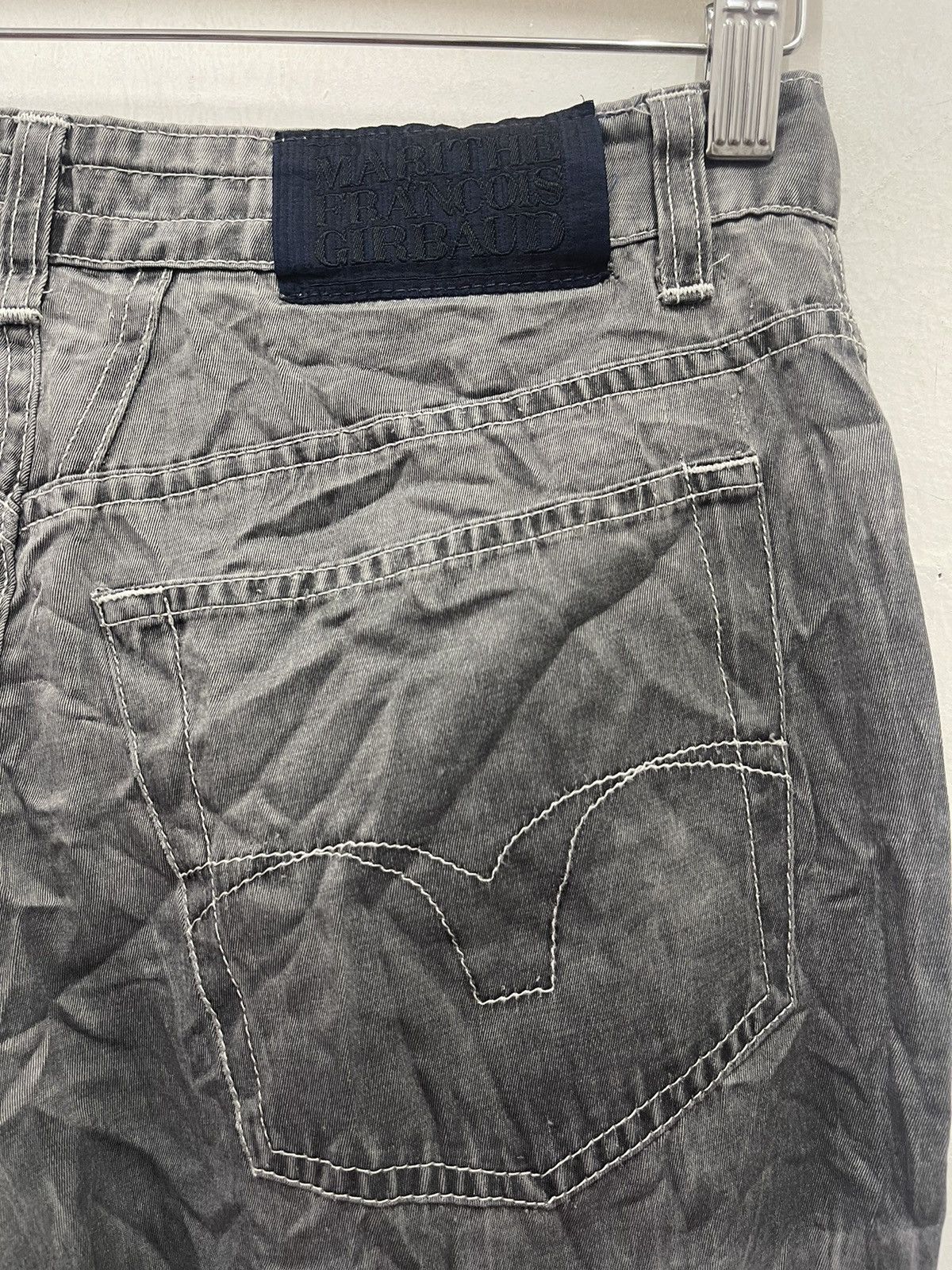 Marithe + Francois Girbaud Rare Vintage MARITHE FRANCOIS GIRBAUD Distressed Size US 28 / EU 44 - 3 Thumbnail