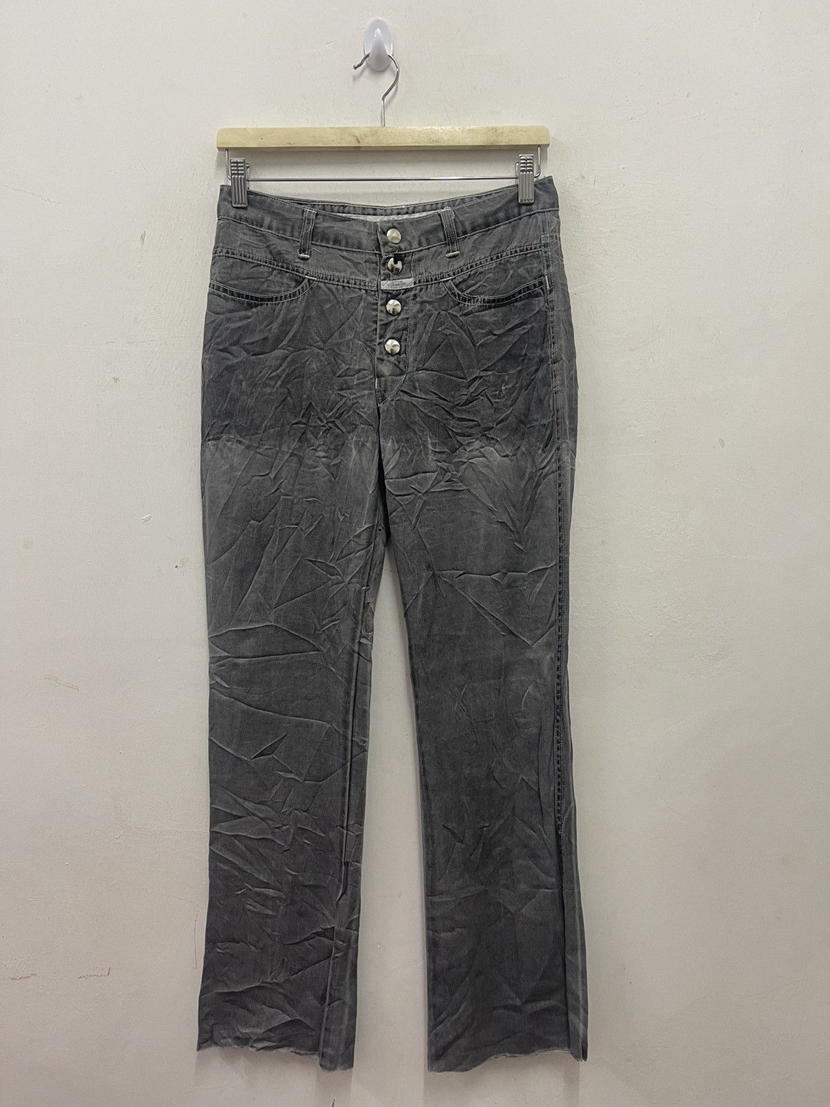 Marithe + Francois Girbaud Rare Vintage MARITHE FRANCOIS GIRBAUD Distressed Size US 28 / EU 44 - 4 Thumbnail