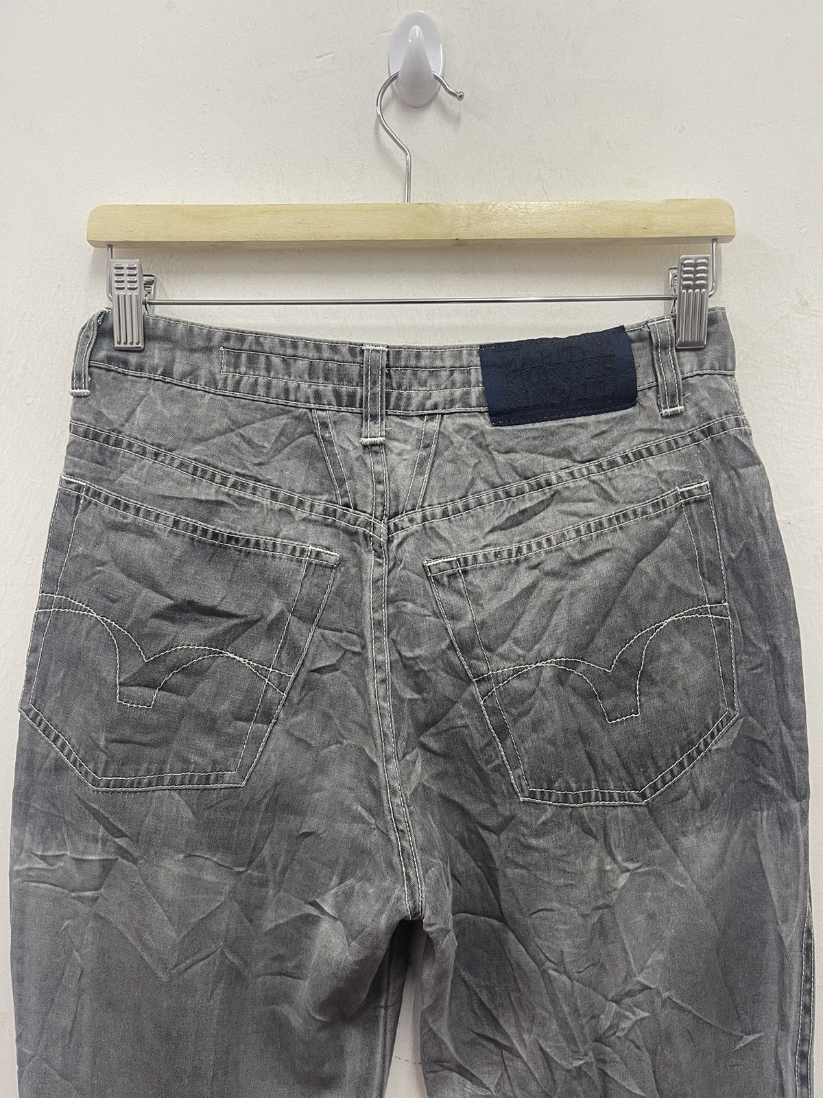 Marithe + Francois Girbaud Rare Vintage MARITHE FRANCOIS GIRBAUD Distressed Size US 28 / EU 44 - 2 Thumbnail