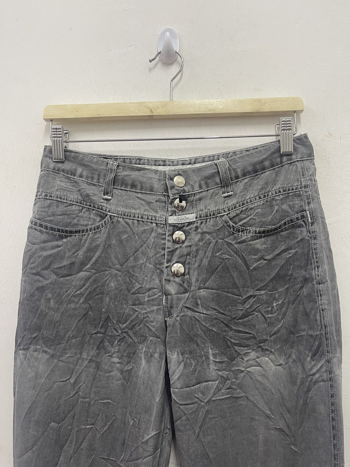 Marithe + Francois Girbaud Rare Vintage MARITHE FRANCOIS GIRBAUD Distressed Size US 28 / EU 44 - 5 Thumbnail