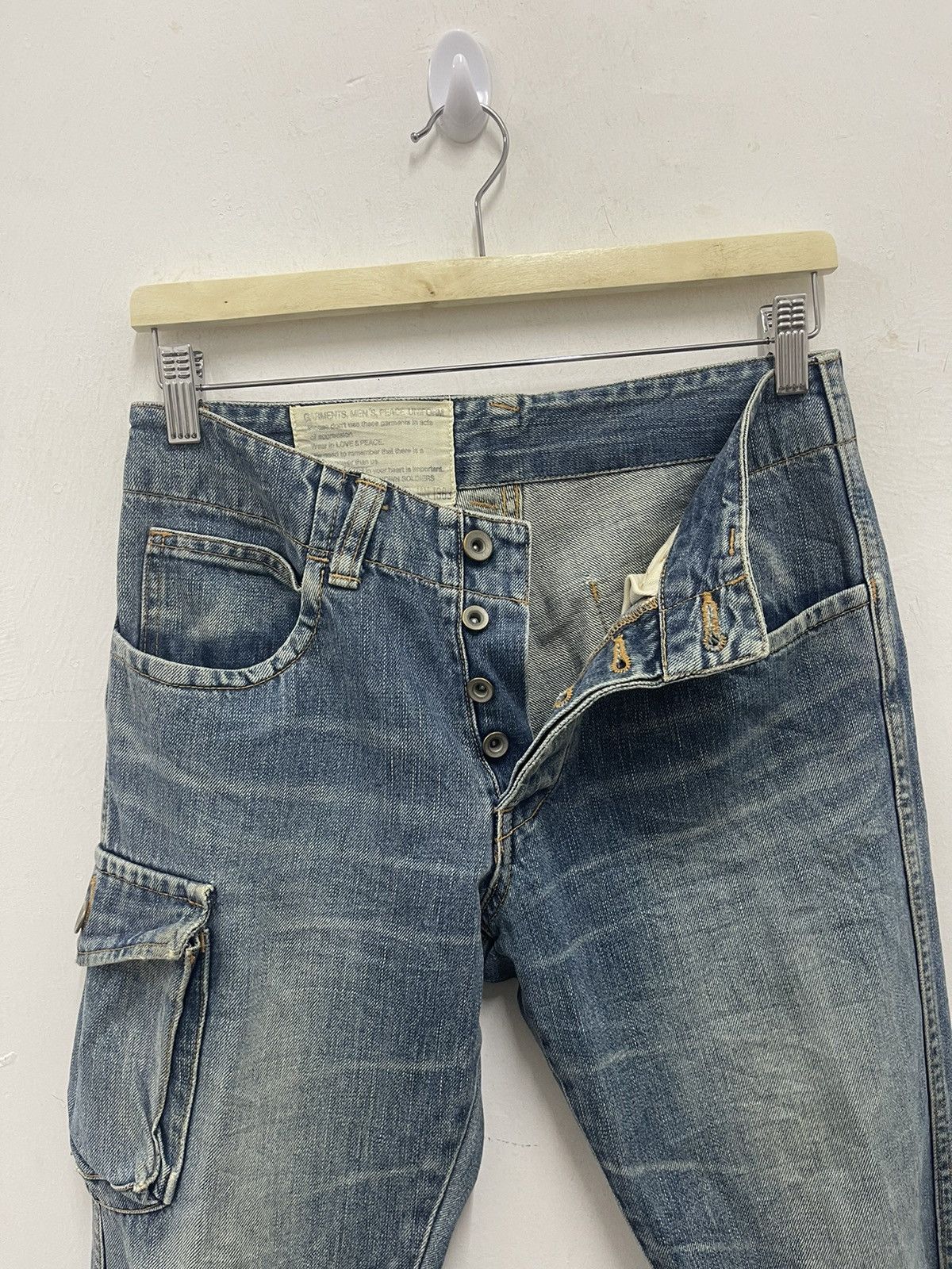 Johnbull Rare Vintage JOHNBULL Denim Distressed Jeans Size US 28 / EU 44 - 3 Thumbnail