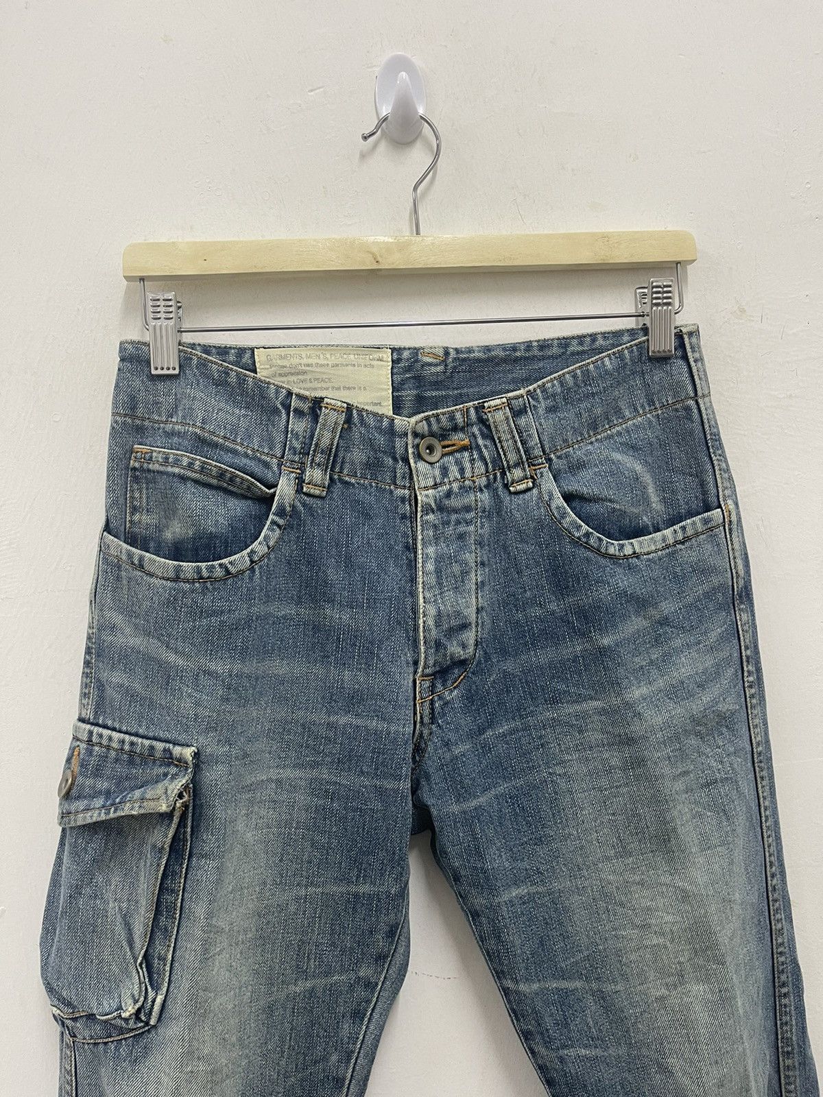 Johnbull Rare Vintage JOHNBULL Denim Distressed Jeans Size US 28 / EU 44 - 2 Thumbnail