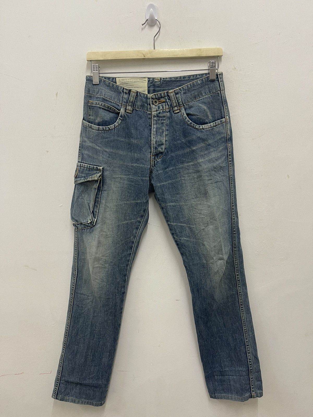 Johnbull Rare Vintage JOHNBULL Denim Distressed Jeans Size US 28 / EU 44 - 1 Thumbnail