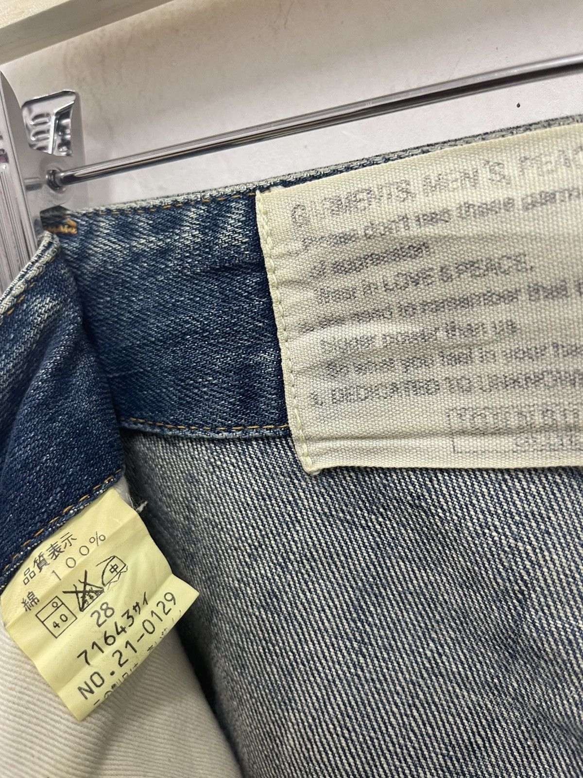 Johnbull Rare Vintage JOHNBULL Denim Distressed Jeans Size US 28 / EU 44 - 5 Thumbnail