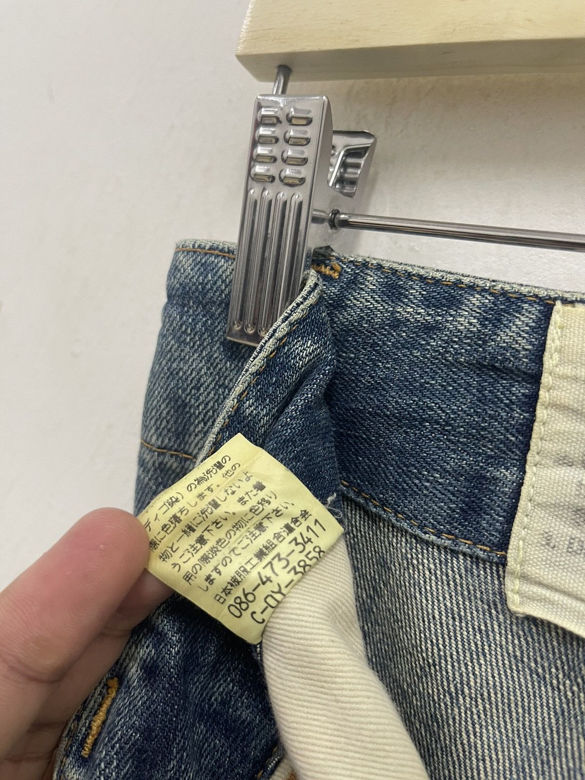 Johnbull Rare Vintage JOHNBULL Denim Distressed Jeans Size US 28 / EU 44 - 6 Thumbnail