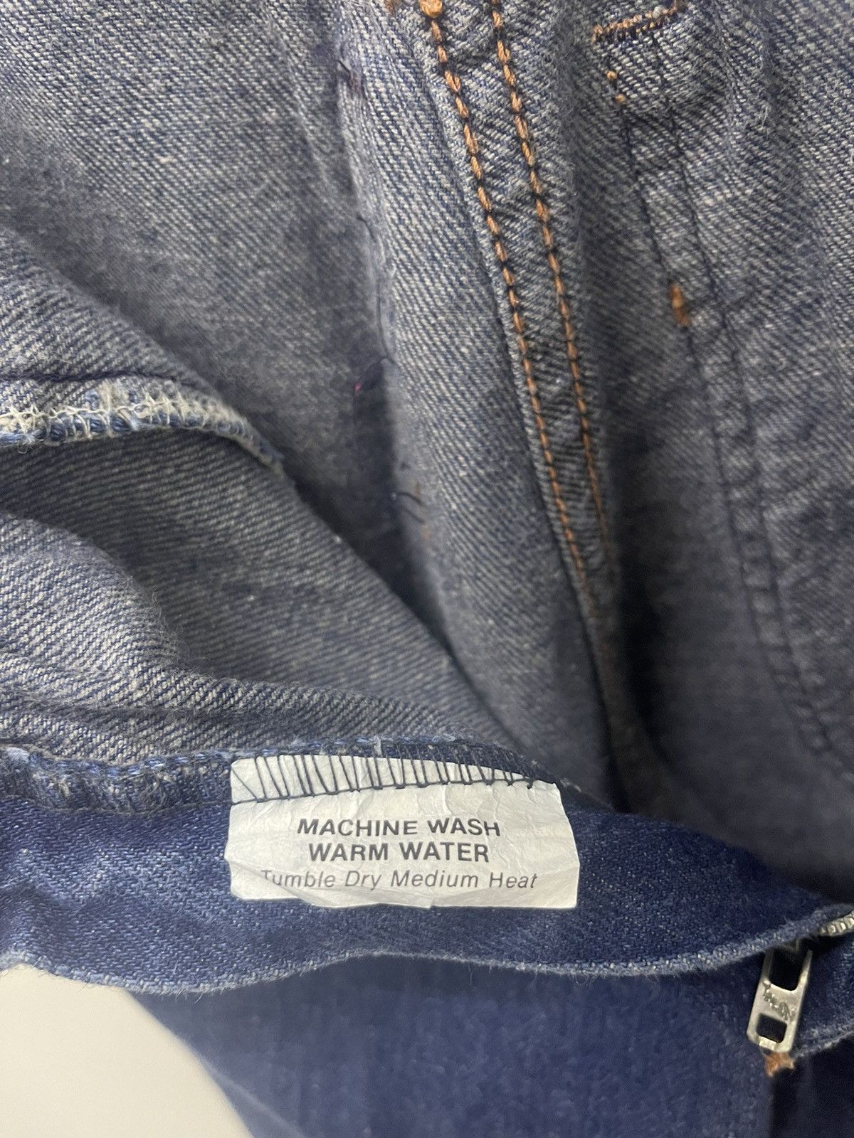 Vintage Rare Vintage CAP FERRAT Talon 42 Usa Zipper High Waist Denim Size US 28 / EU 44 - 10 Thumbnail
