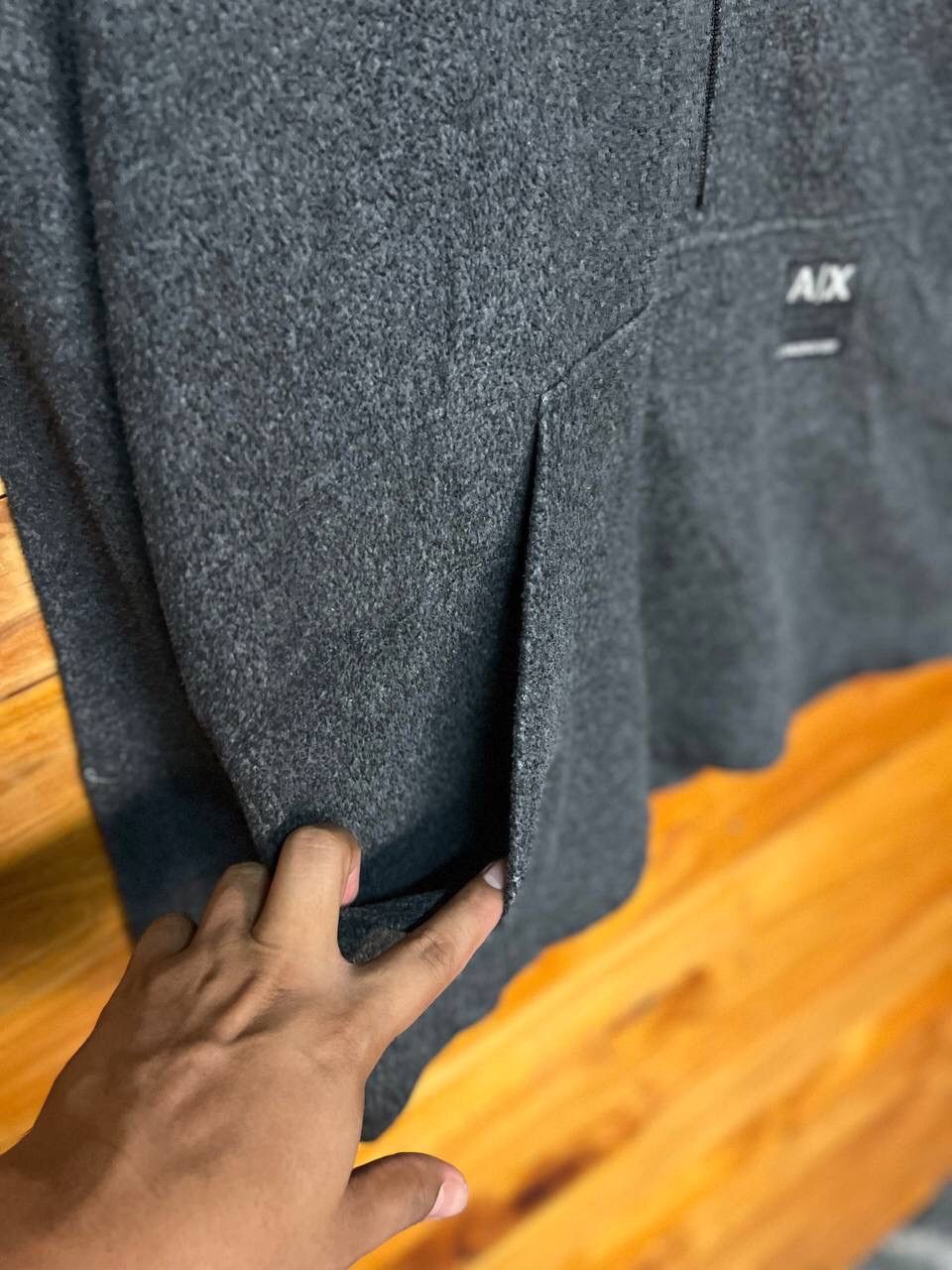 Armani Exchange ARMANI EXCHANGE FLEECE HOODIE Size US M / EU 48-50 / 2 - 6 Thumbnail