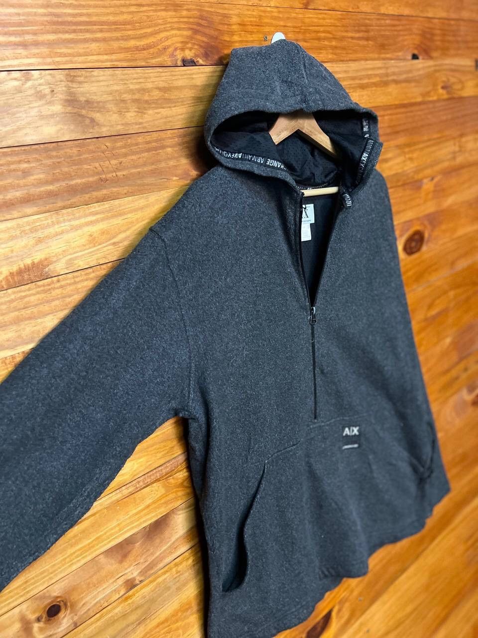 Armani Exchange ARMANI EXCHANGE FLEECE HOODIE Size US M / EU 48-50 / 2 - 4 Thumbnail