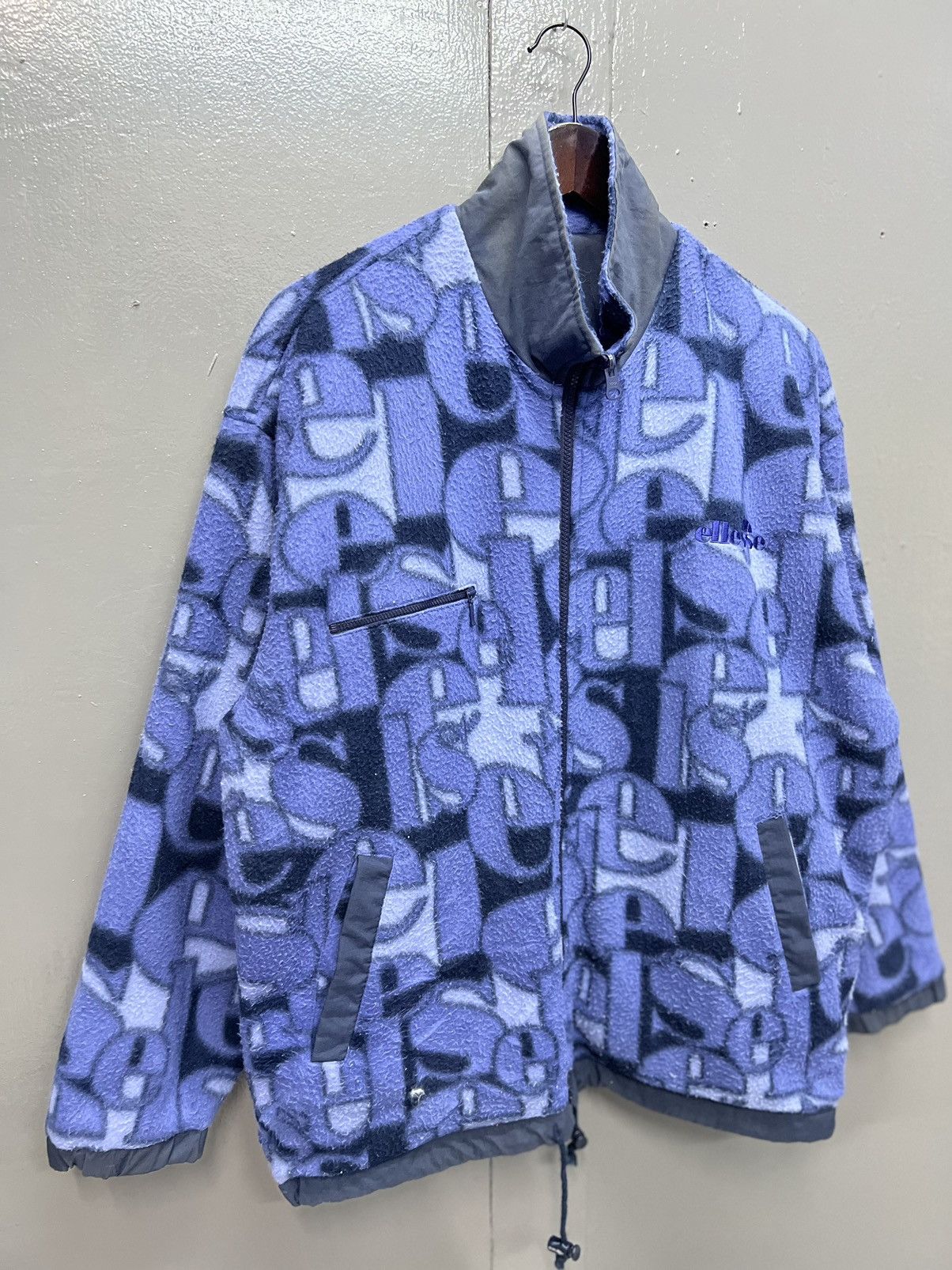 Ellesse ELLESSE REVERSIBLE FLEECE JACKET Size US M / EU 48-50 / 2 - 2 Thumbnail