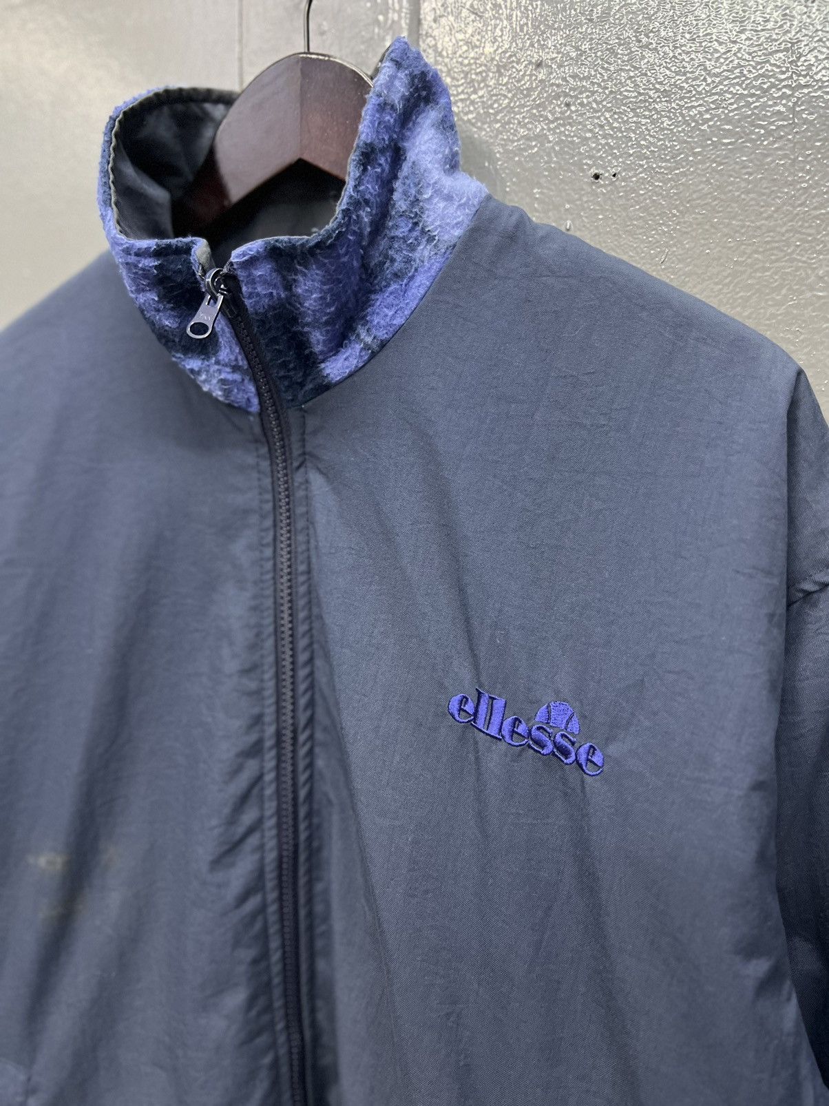 Ellesse ELLESSE REVERSIBLE FLEECE JACKET Size US M / EU 48-50 / 2 - 10 Thumbnail
