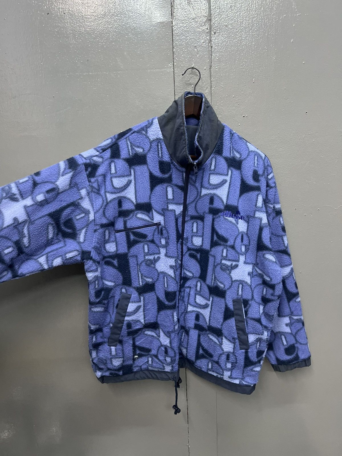 Ellesse ELLESSE REVERSIBLE FLEECE JACKET Size US M / EU 48-50 / 2 - 6 Thumbnail
