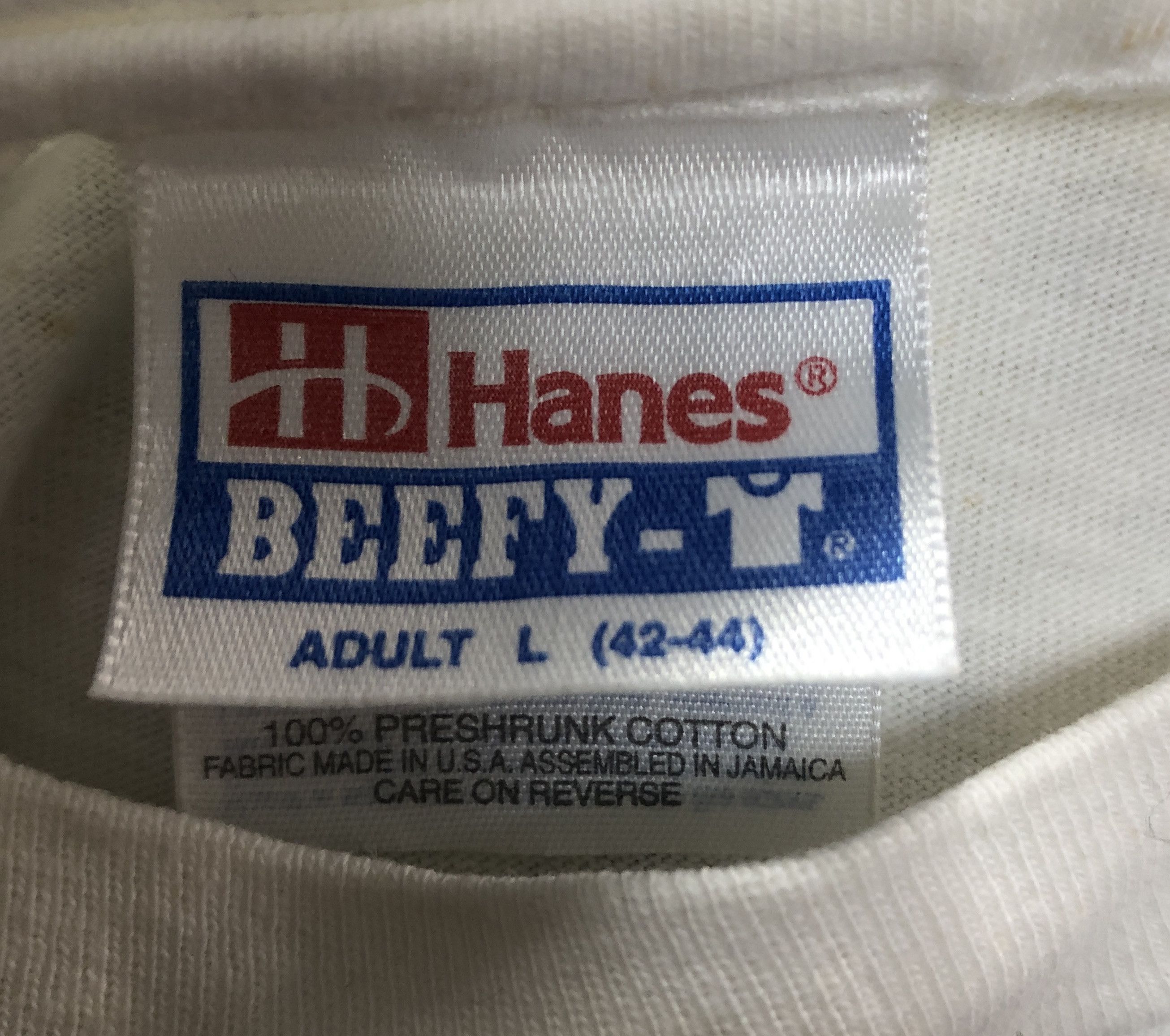 Hanes × Vintage SCREAMING LIFE graphic t-shirt tee 29375 - 877 97 Size US L / EU 52-54 / 3 - 3 Thumbnail