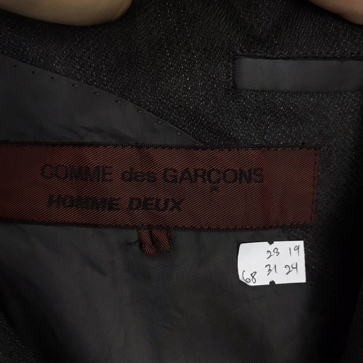 Comme des Garcons Vintage AD1990 Comme des garçons Blazer Coat Jacket Size US L / EU 52-54 / 3 - 5 Thumbnail