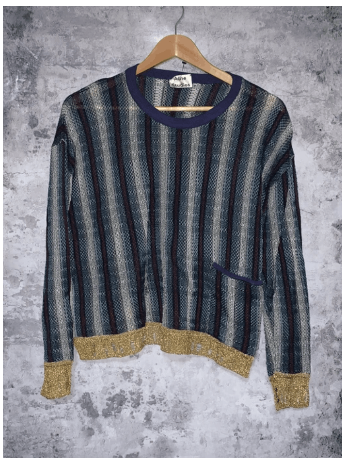 Acne Studios RARE GRAIL acne distressed Kurt cobain intricate knit Size US M / EU 48-50 / 2 - 1 Thumbnail