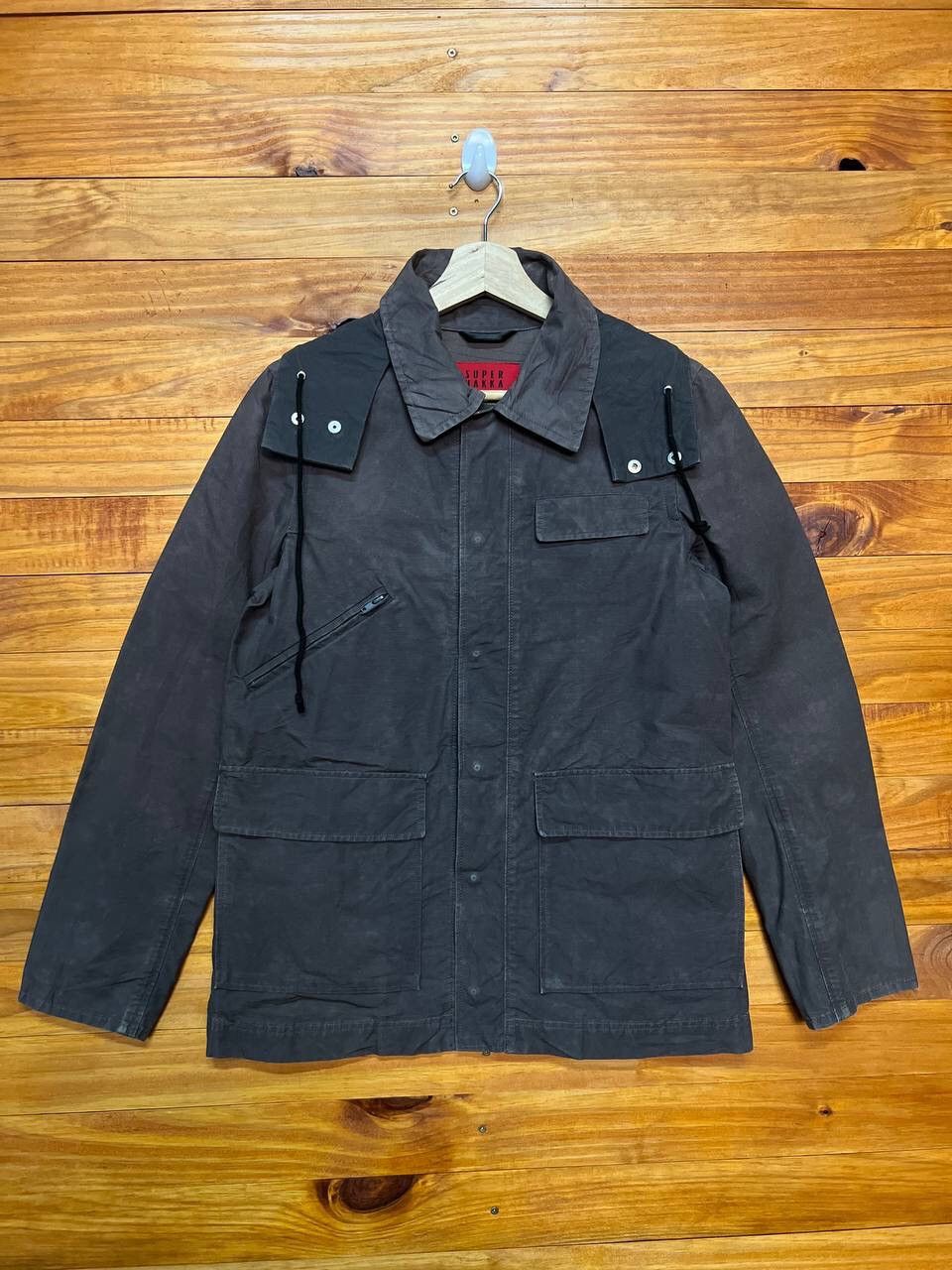 Japanese Brand SUPER HAKKA HOODIE FIELD JACKET Size US S / EU 44-46 / 1 - 1 Thumbnail