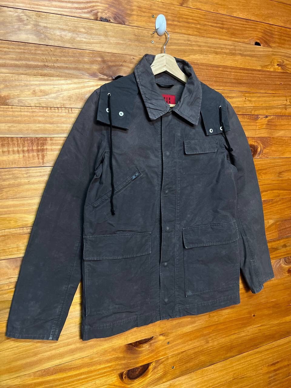 Japanese Brand SUPER HAKKA HOODIE FIELD JACKET Size US S / EU 44-46 / 1 - 2 Thumbnail