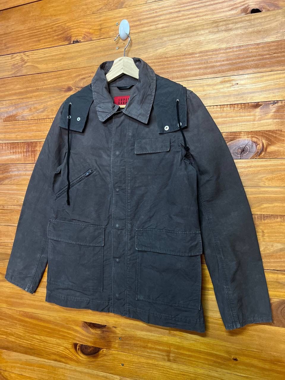 Japanese Brand SUPER HAKKA HOODIE FIELD JACKET Size US S / EU 44-46 / 1 - 3 Thumbnail