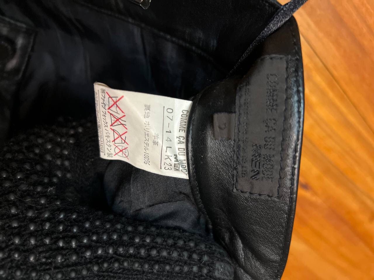 Comme Ca Ism COMME CA DU MODE MEN LEATHER PANTS SIZE 29 Size US 29 - 11 Thumbnail