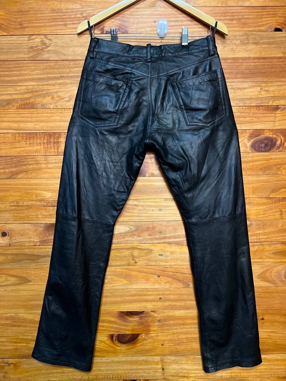 Comme Ca Ism COMME CA DU MODE MEN LEATHER PANTS SIZE 29 Size US 29 - 7 Thumbnail