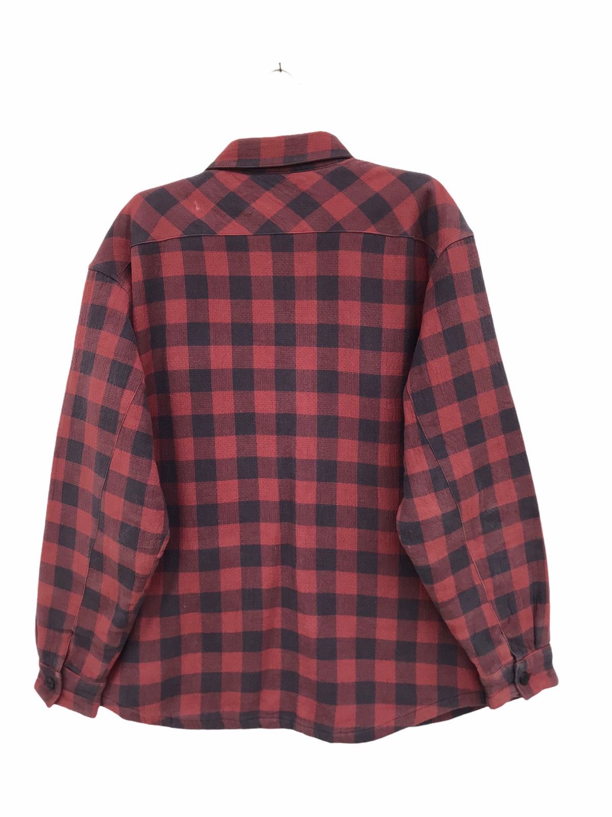 Japanese Brand × Vintage Vintage Ashram Button Down Flannel Size US XL / EU 56 / 4 - 2 Thumbnail