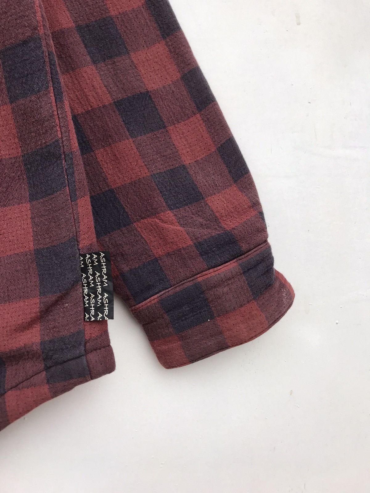 Japanese Brand × Vintage Vintage Ashram Button Down Flannel Size US XL / EU 56 / 4 - 5 Thumbnail