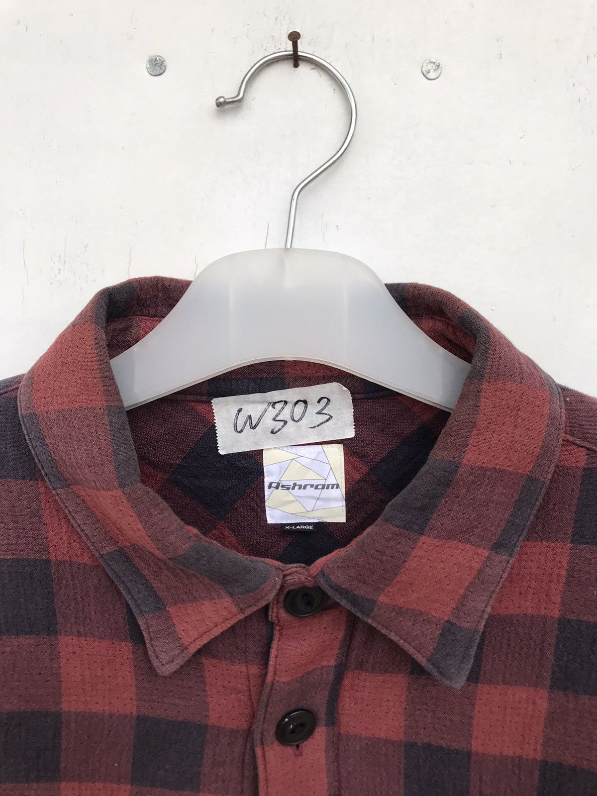 Japanese Brand × Vintage Vintage Ashram Button Down Flannel Size US XL / EU 56 / 4 - 3 Thumbnail