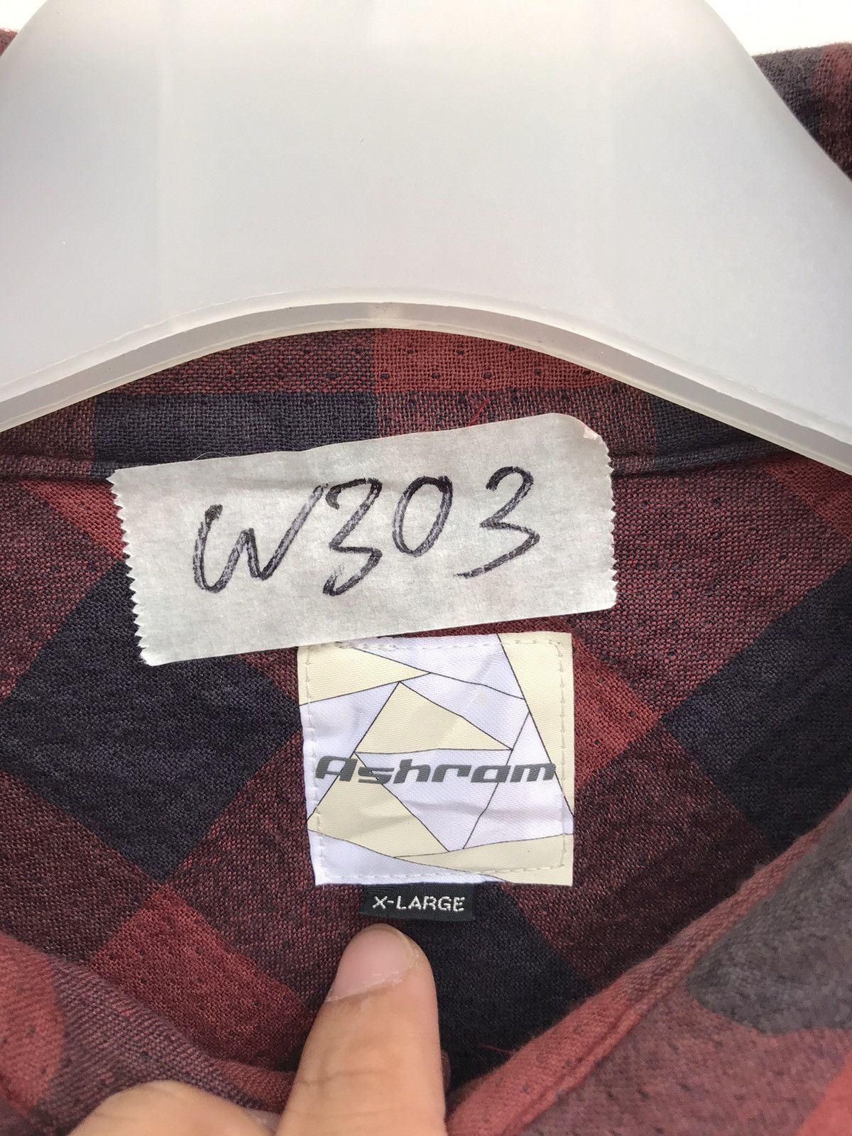 Japanese Brand × Vintage Vintage Ashram Button Down Flannel Size US XL / EU 56 / 4 - 4 Thumbnail