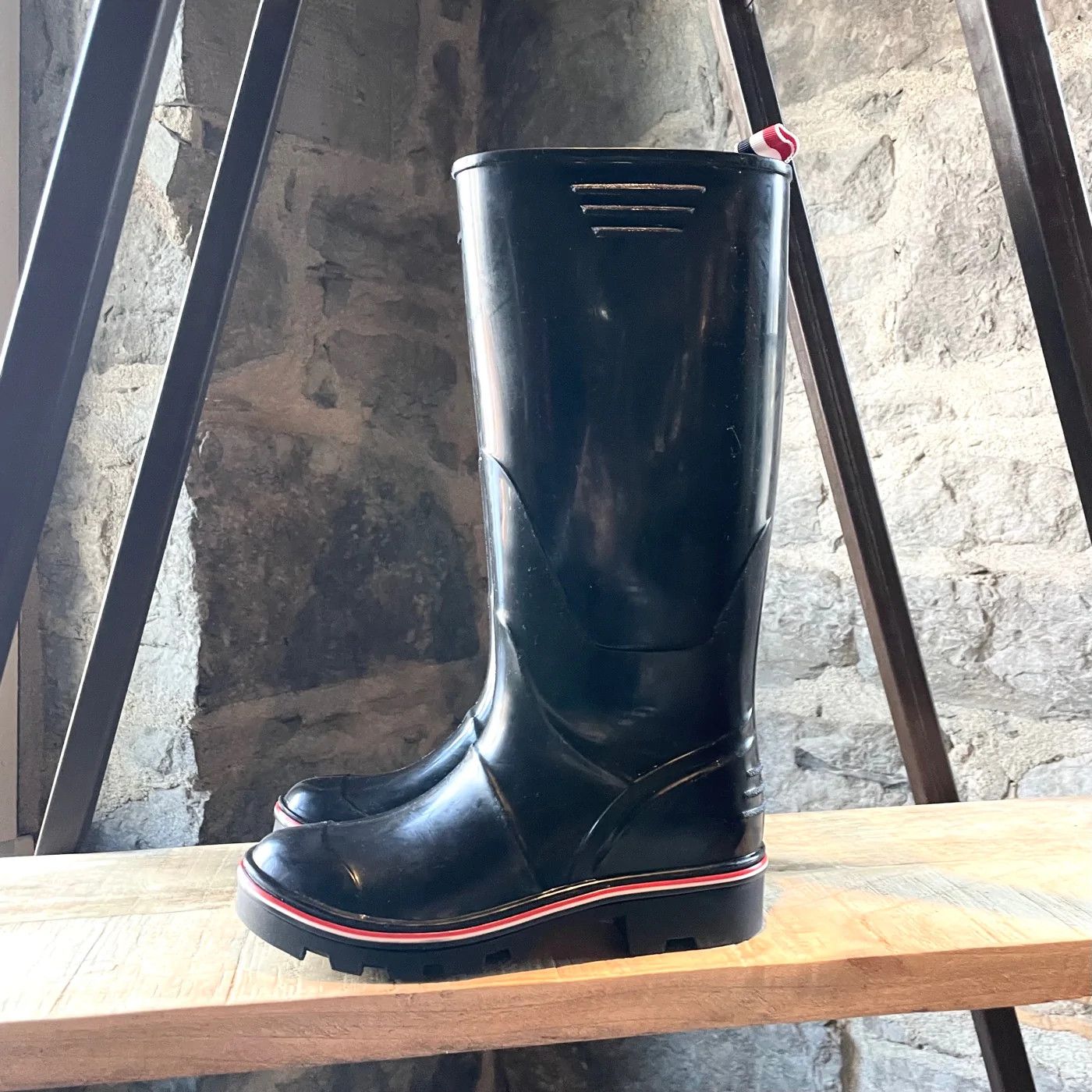 Thom Browne Thom Browne Black Wellington Rain Boots Size US 6.5 / IT 36.5 - 6 Thumbnail