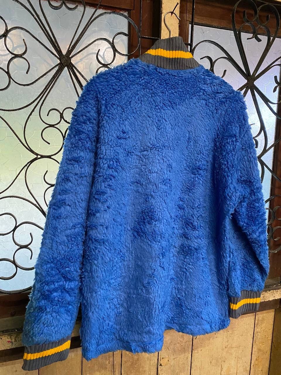 Japanese Brand Never Seen Thing Fleece Jacket Size US L / EU 52-54 / 3 - 8 Thumbnail