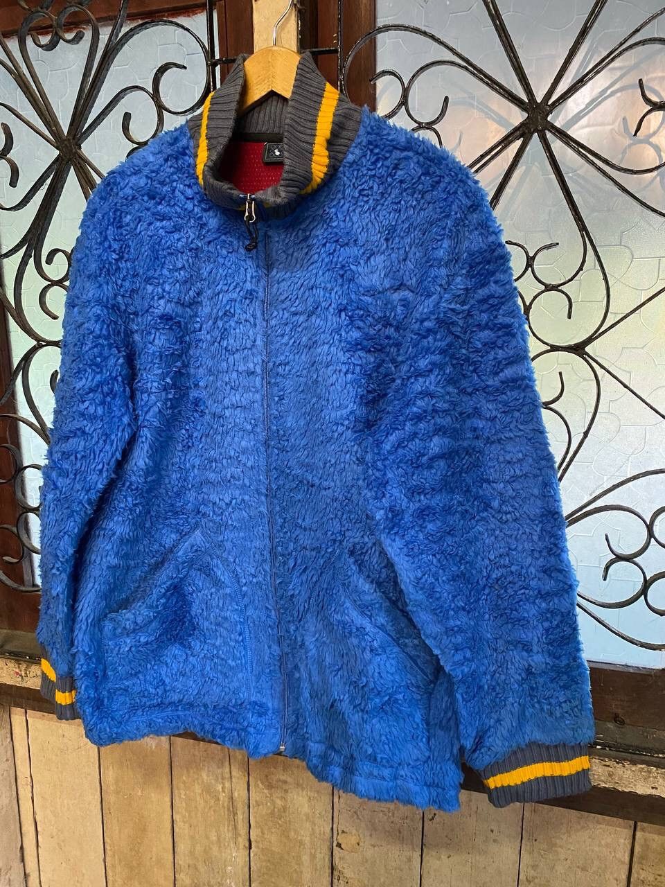 Japanese Brand Never Seen Thing Fleece Jacket Size US L / EU 52-54 / 3 - 5 Thumbnail