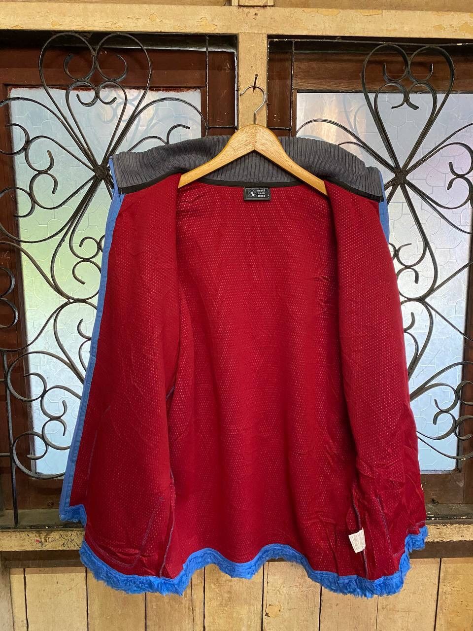 Japanese Brand Never Seen Thing Fleece Jacket Size US L / EU 52-54 / 3 - 11 Thumbnail