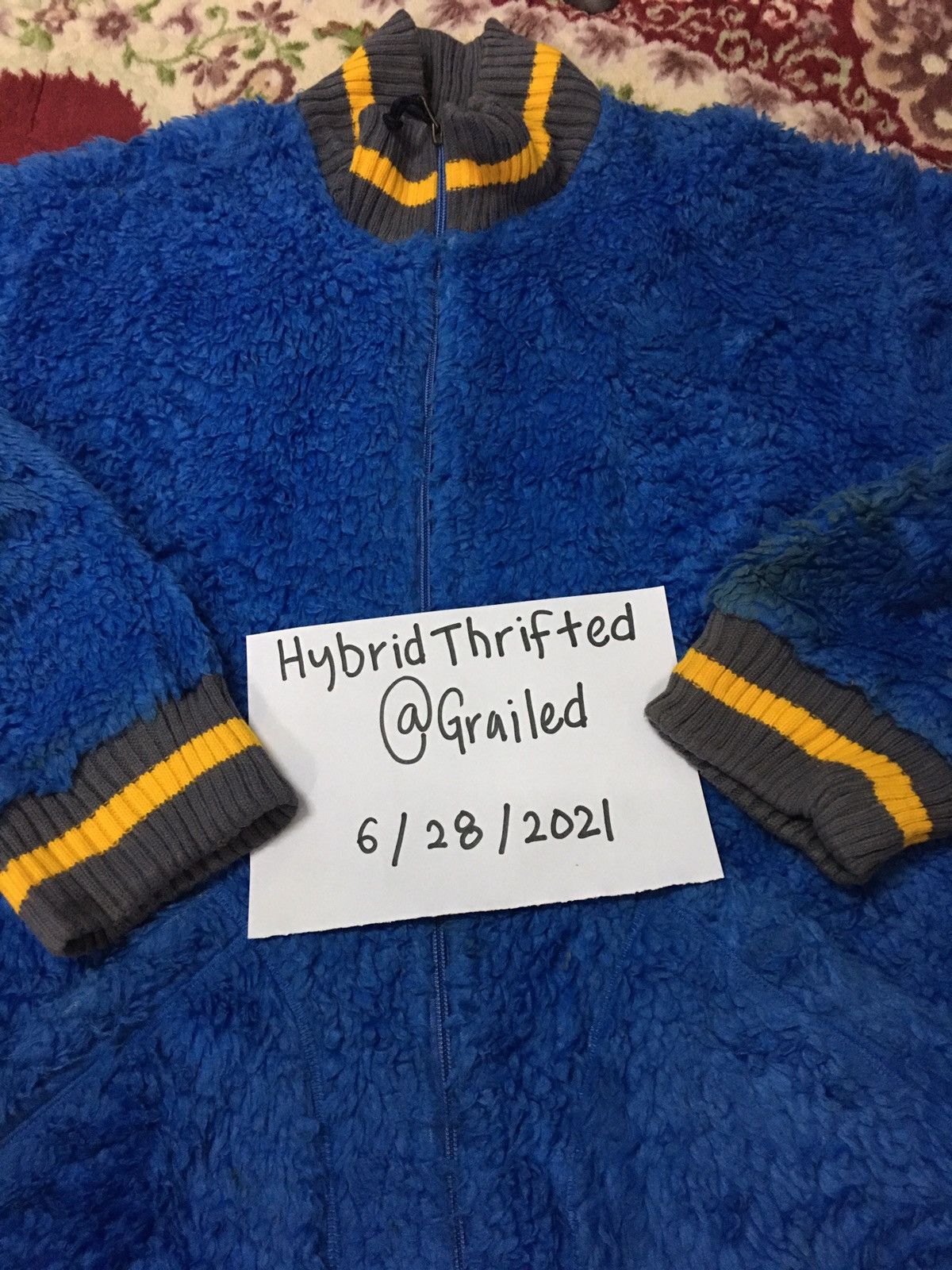 Japanese Brand Never Seen Thing Fleece Jacket Size US L / EU 52-54 / 3 - 15 Thumbnail