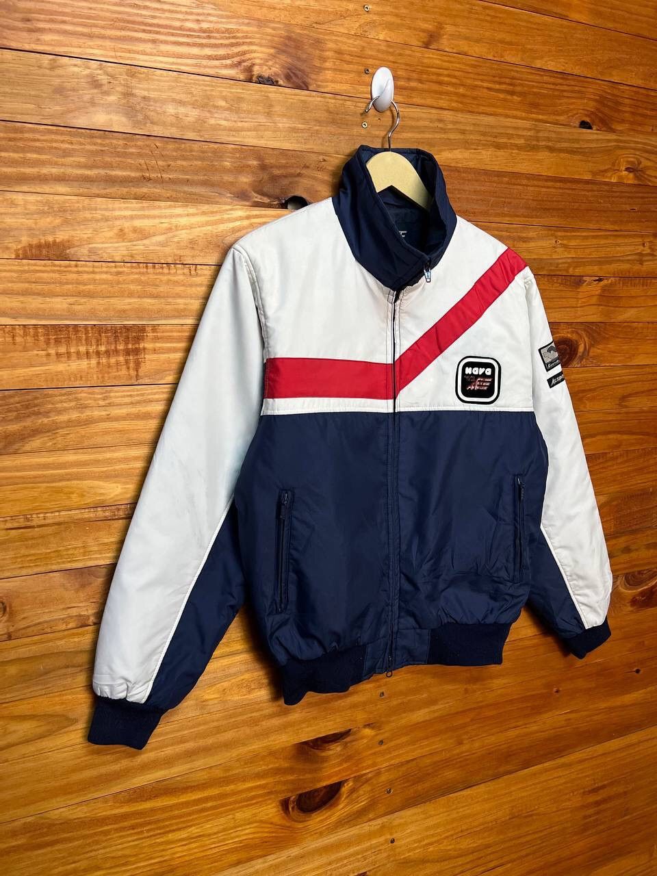 Vintage NAVA RACING TEAM MOTORCYCLE JACKET Size US M / EU 48-50 / 2 - 2 Thumbnail