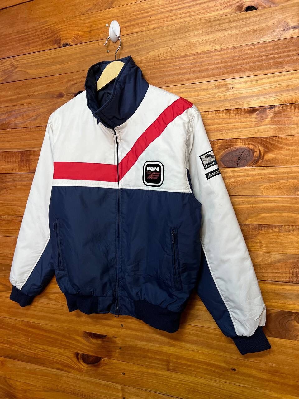 Vintage NAVA RACING TEAM MOTORCYCLE JACKET Size US M / EU 48-50 / 2 - 3 Thumbnail