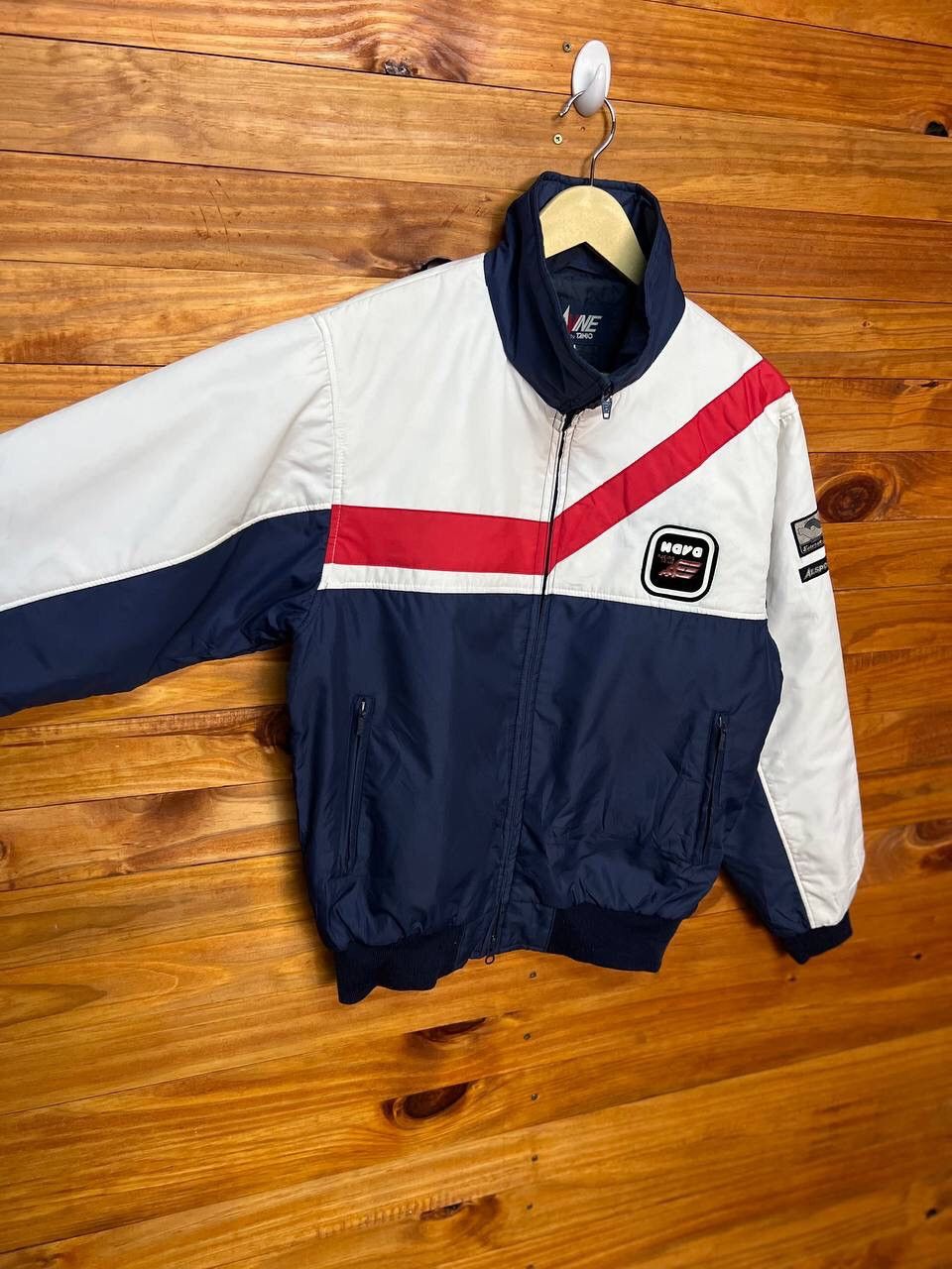 Vintage NAVA RACING TEAM MOTORCYCLE JACKET Size US M / EU 48-50 / 2 - 5 Thumbnail