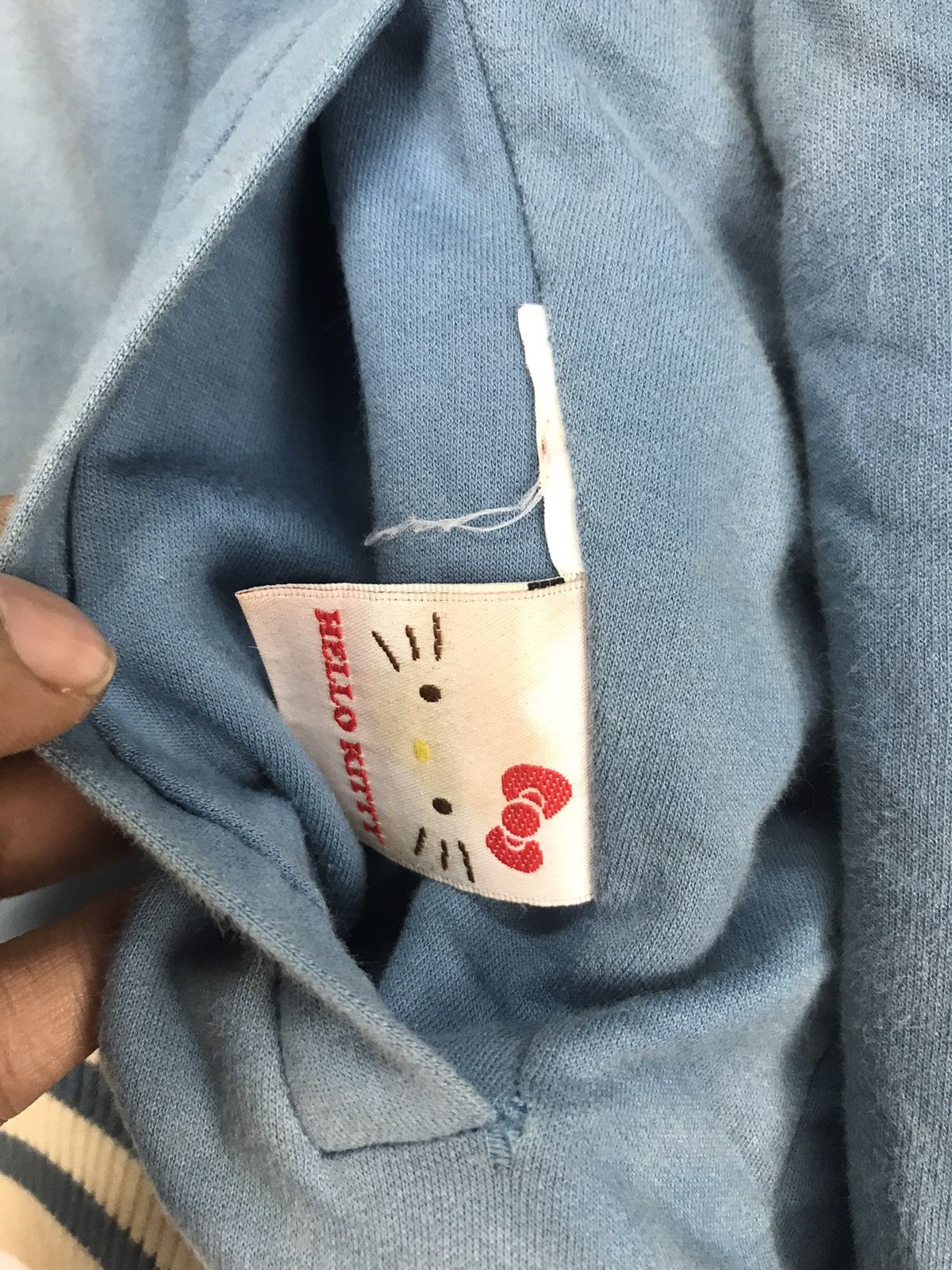 Japanese Brand × Vintage Vintage hello kitty distressed reversible zipper hoodie Size S / US 4 / IT 40 - 5 Thumbnail