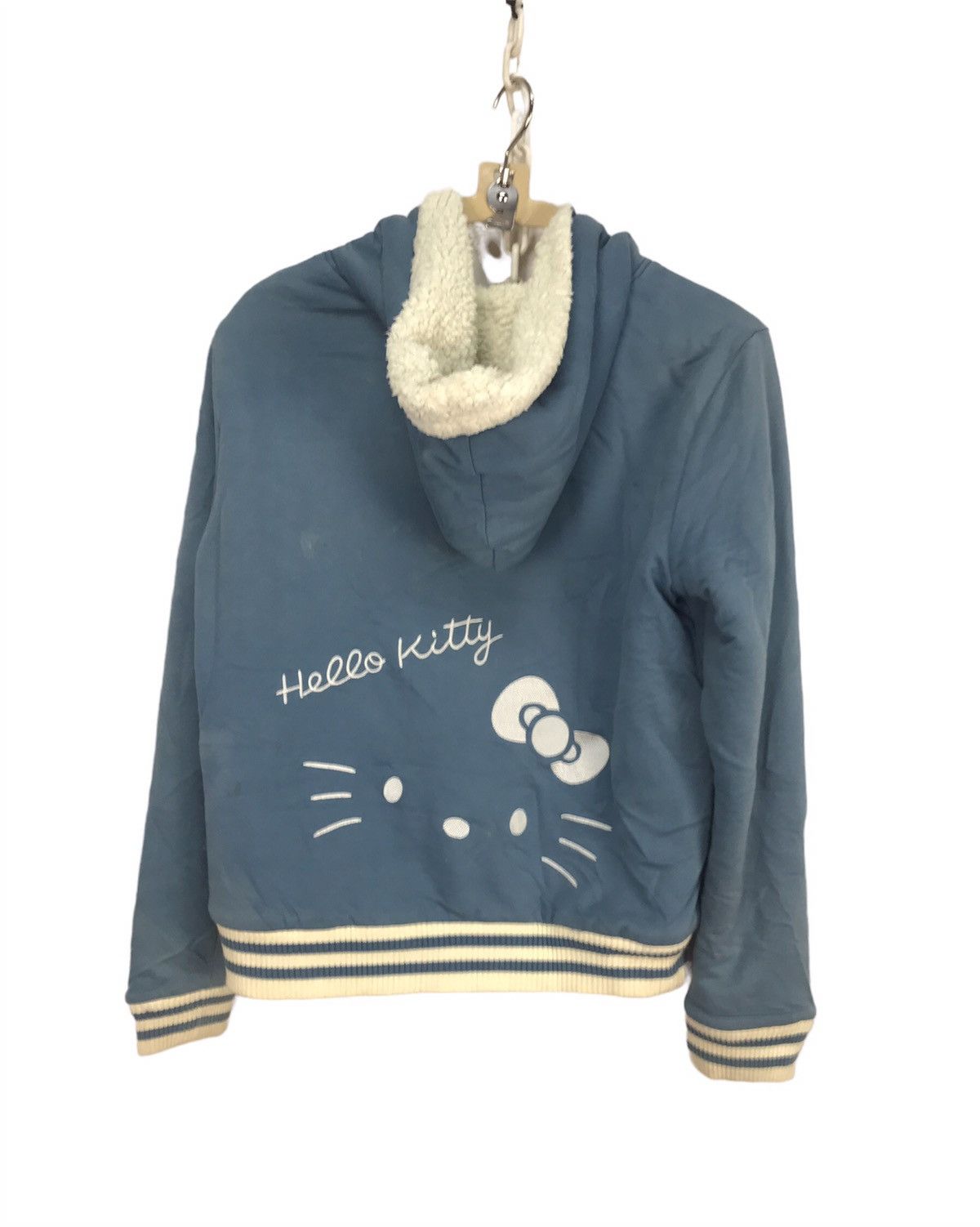Japanese Brand × Vintage Vintage hello kitty distressed reversible zipper hoodie Size S / US 4 / IT 40 - 2 Thumbnail