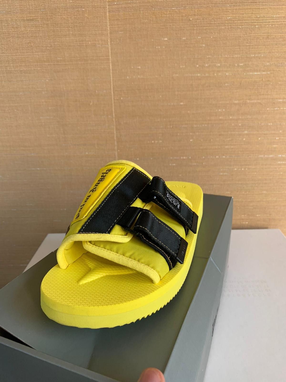 Palm Angels × Suicoke Logo Sandals in Yellow Size US 7 / EU 40 - 2 Thumbnail