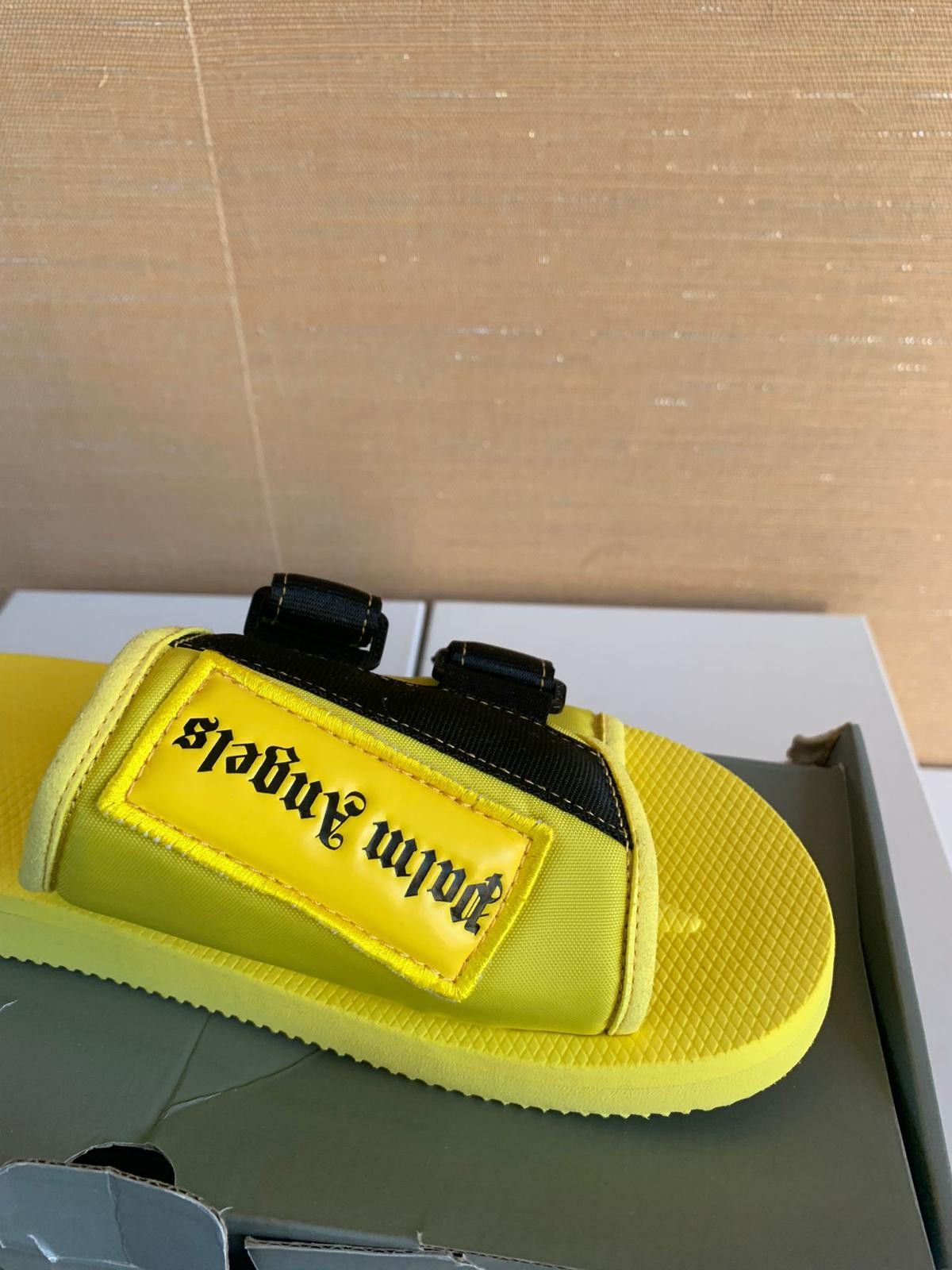 Palm Angels × Suicoke Logo Sandals in Yellow Size US 7 / EU 40 - 7 Thumbnail