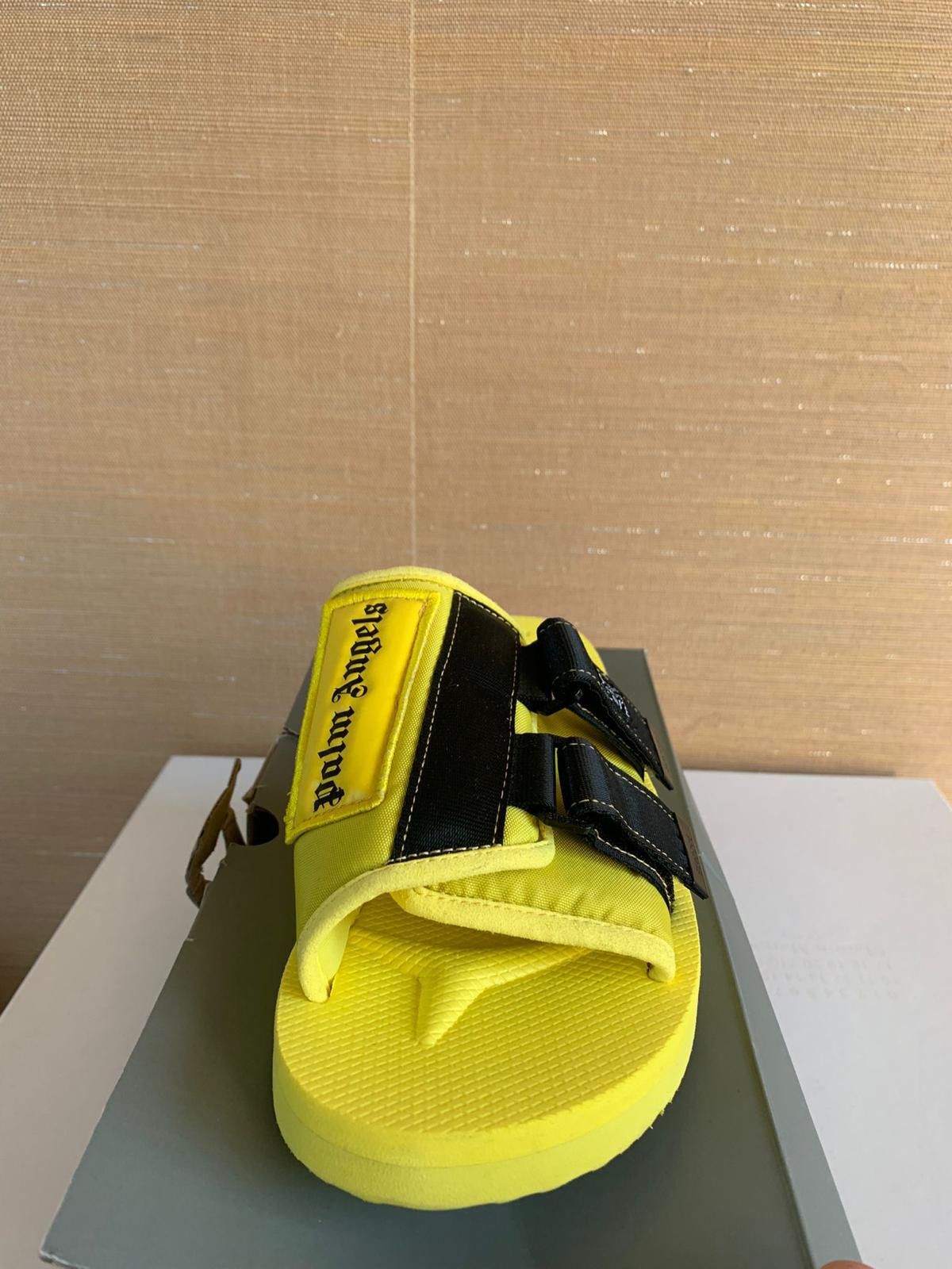 Palm Angels × Suicoke Logo Sandals in Yellow Size US 7 / EU 40 - 4 Thumbnail