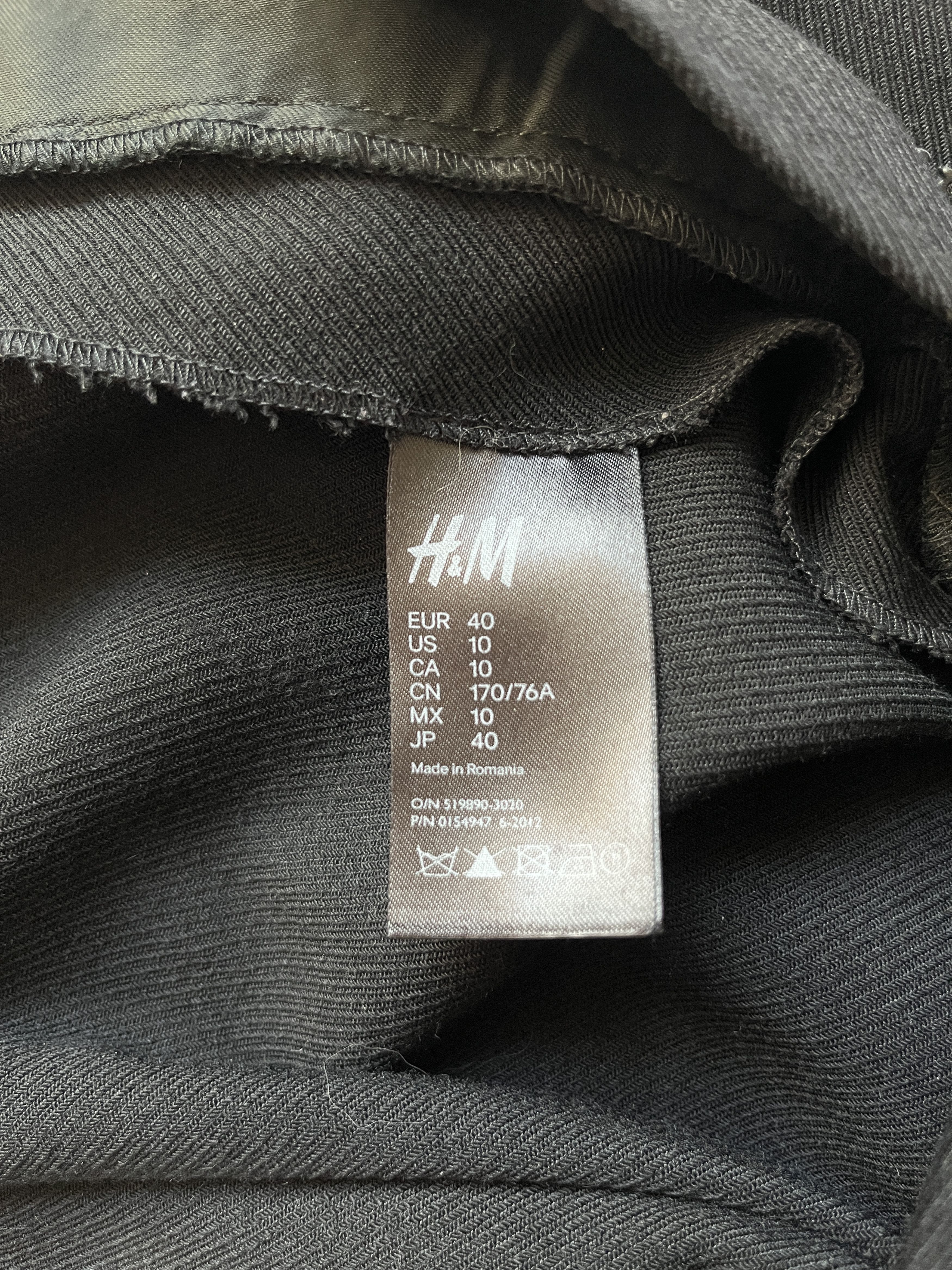 H&M × Maison Margiela ⚡️QUICK SALE⚡️Maison Margiela x H&M Black Pants Trousers Size 30" / US 8 / IT 44 - 5 Thumbnail
