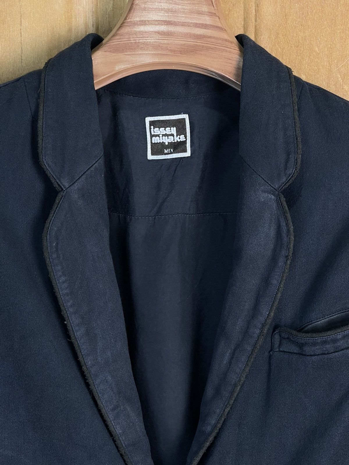 Issey Miyake × Japanese Brand × Vintage Issey Miyake Men Vintage 70’s Blazer Jacket 💥Hard To Find💥 Size US M / EU 48-50 / 2 - 2 Thumbnail