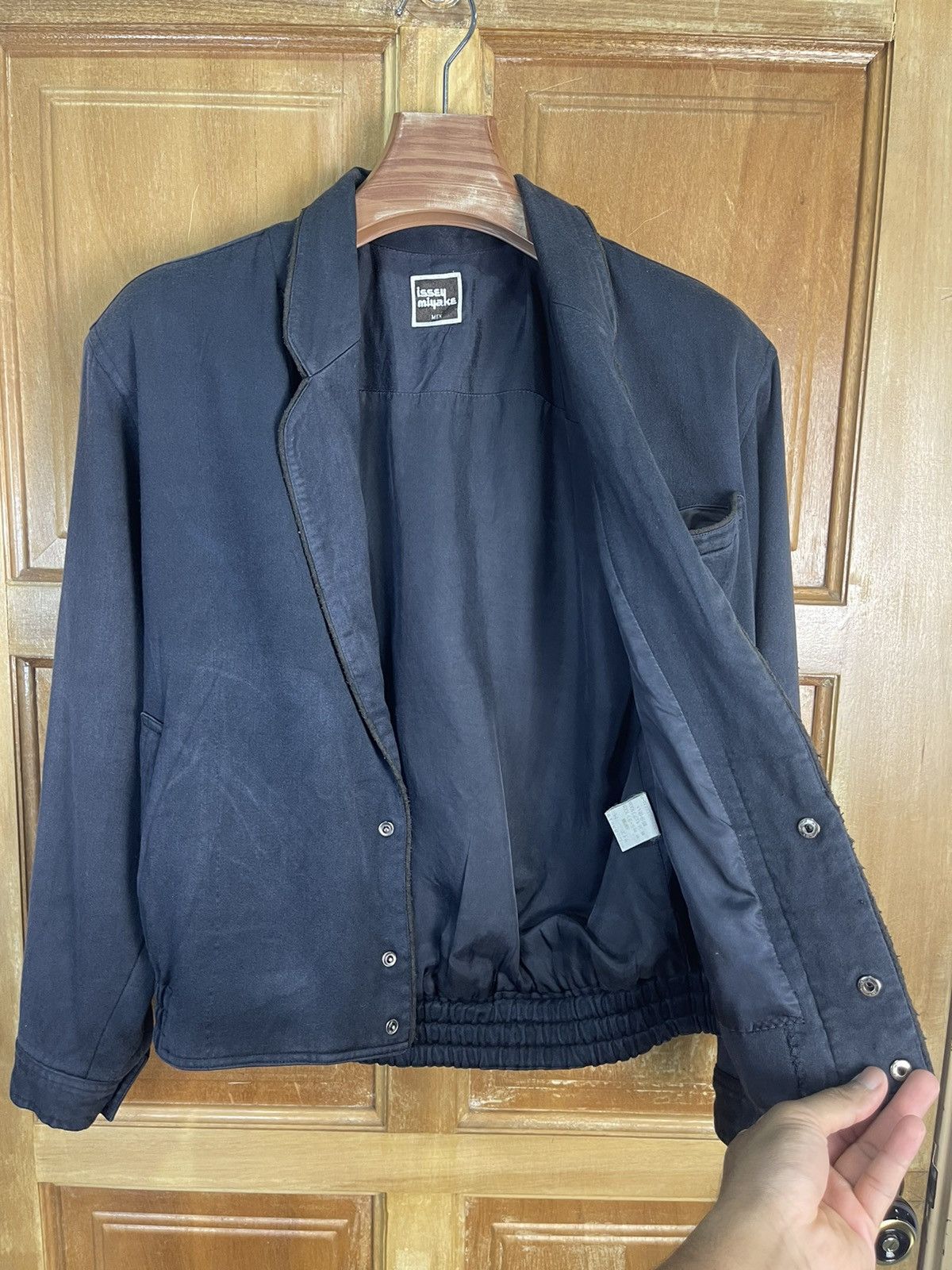 Issey Miyake × Japanese Brand × Vintage Issey Miyake Men Vintage 70’s Blazer Jacket 💥Hard To Find💥 Size US M / EU 48-50 / 2 - 9 Thumbnail