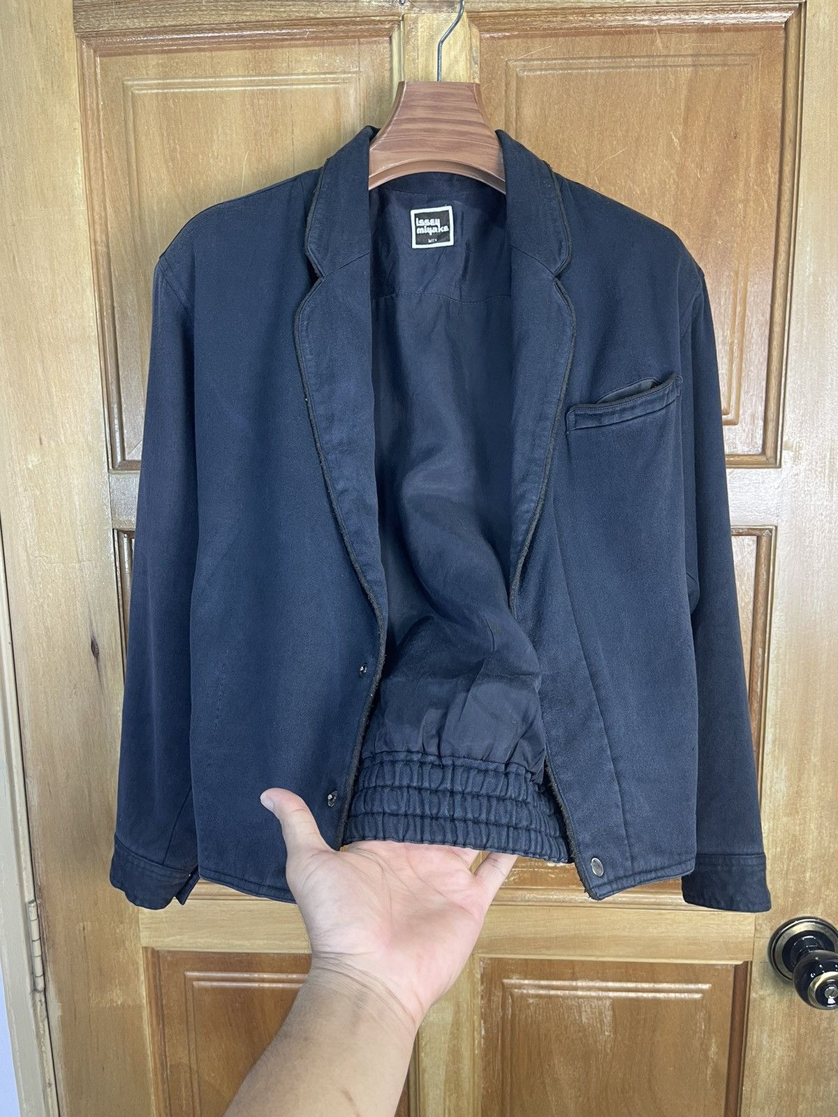 Issey Miyake × Japanese Brand × Vintage Issey Miyake Men Vintage 70’s Blazer Jacket 💥Hard To Find💥 Size US M / EU 48-50 / 2 - 8 Thumbnail