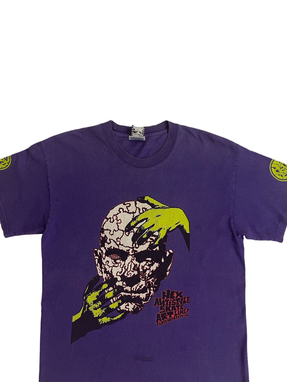 Hex Antistyle hex anti style tshirt skate art line old school fashion Size US M / EU 48-50 / 2 - 3 Thumbnail
