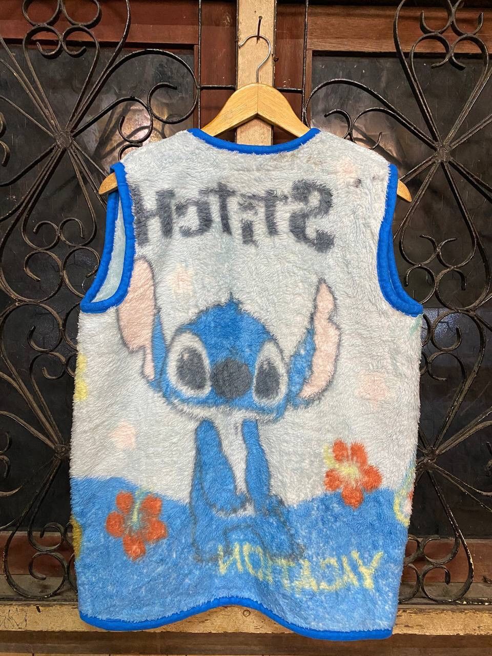 Disney STITCH FLEECE VEST JACKET Size US S / EU 44-46 / 1 - 11 Thumbnail