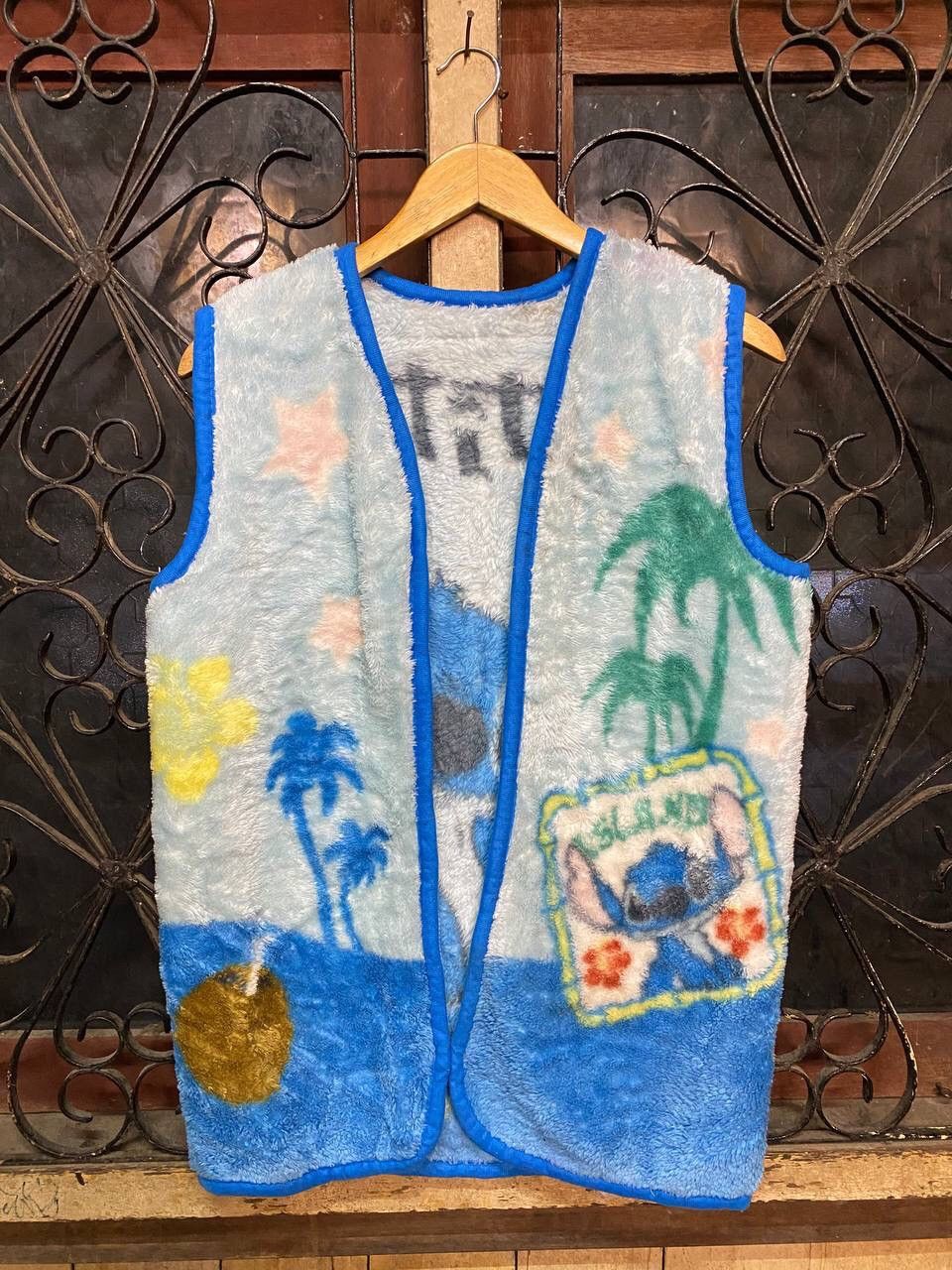 Disney STITCH FLEECE VEST JACKET Size US S / EU 44-46 / 1 - 5 Thumbnail