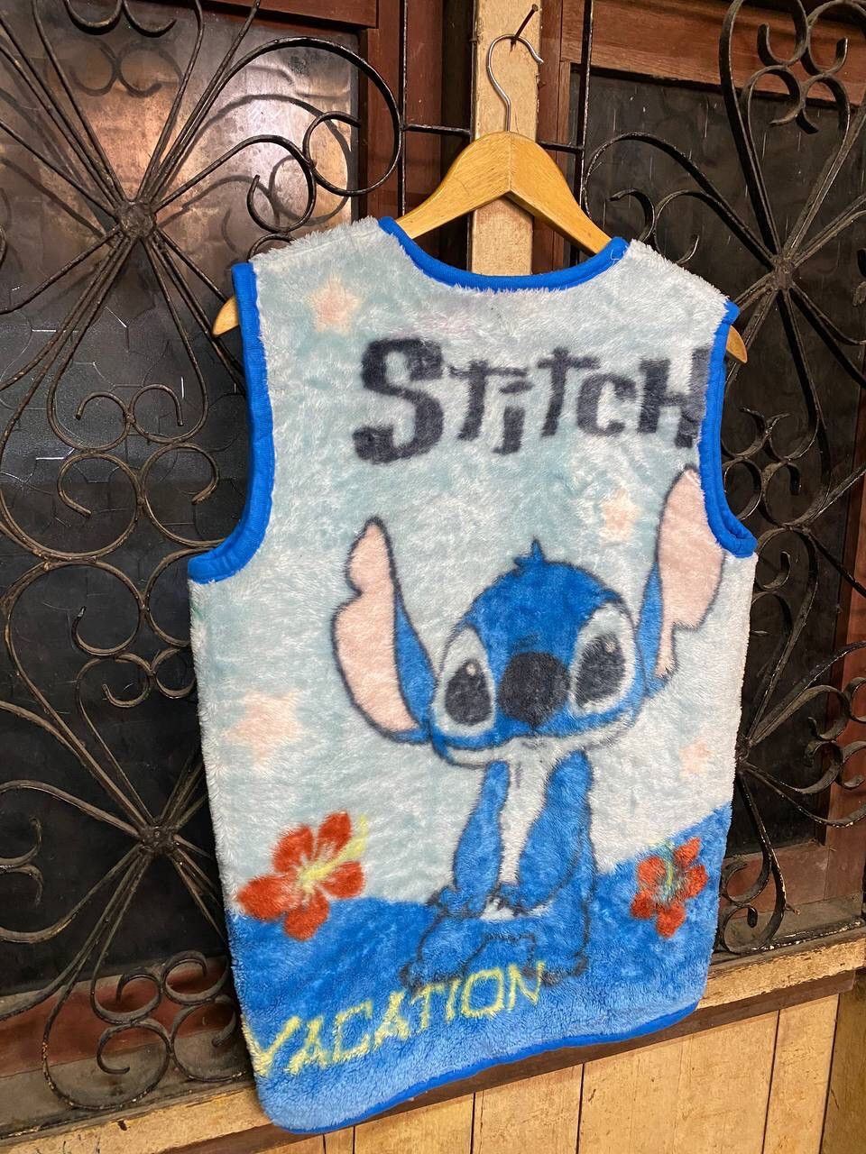 Disney STITCH FLEECE VEST JACKET Size US S / EU 44-46 / 1 - 9 Thumbnail