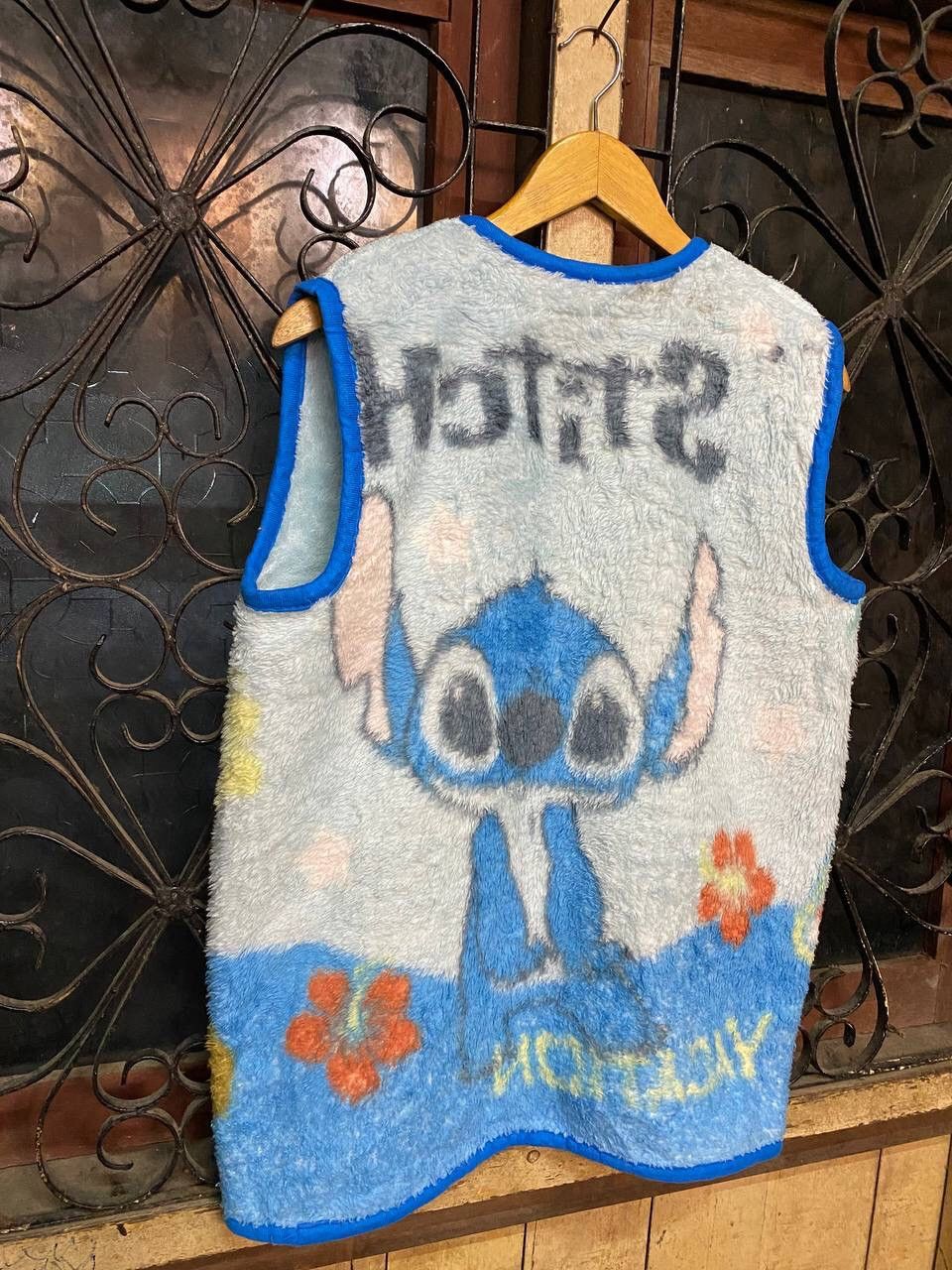 Disney STITCH FLEECE VEST JACKET Size US S / EU 44-46 / 1 - 12 Thumbnail