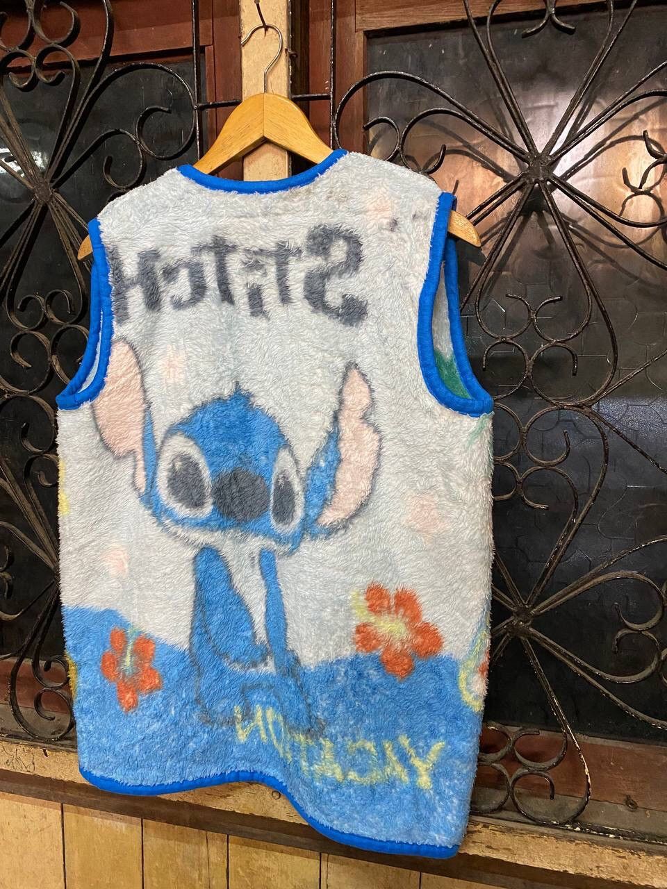 Disney STITCH FLEECE VEST JACKET Size US S / EU 44-46 / 1 - 13 Thumbnail